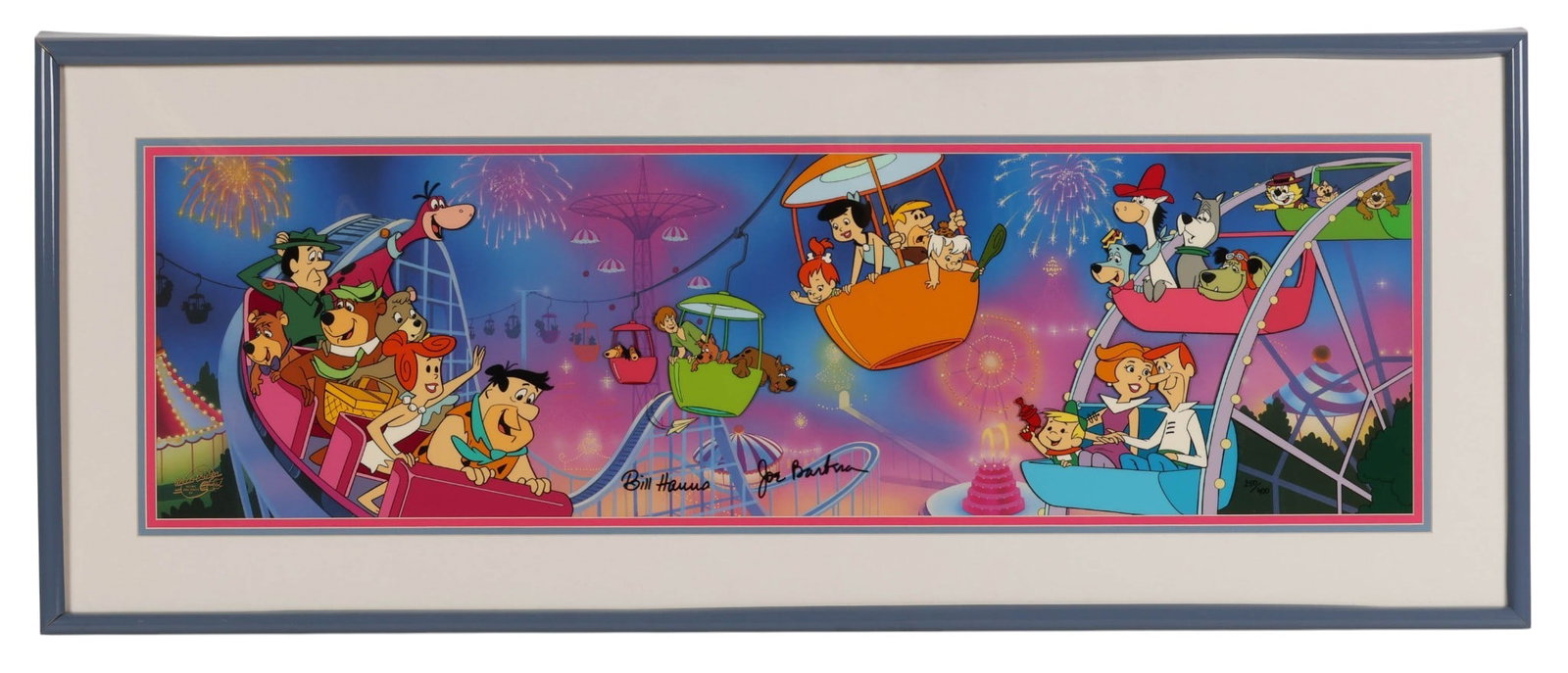 Hanna and Barbera LE SIGNED Animation Cel with COA (1 of 9)