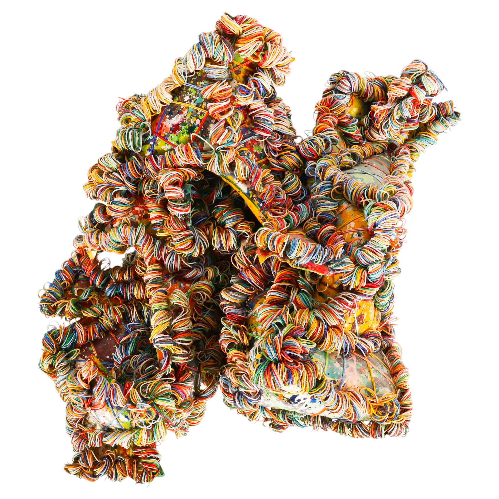 Boris Fedushin 1937-2017 Abstract Fiber Sculpture (1 of 6)