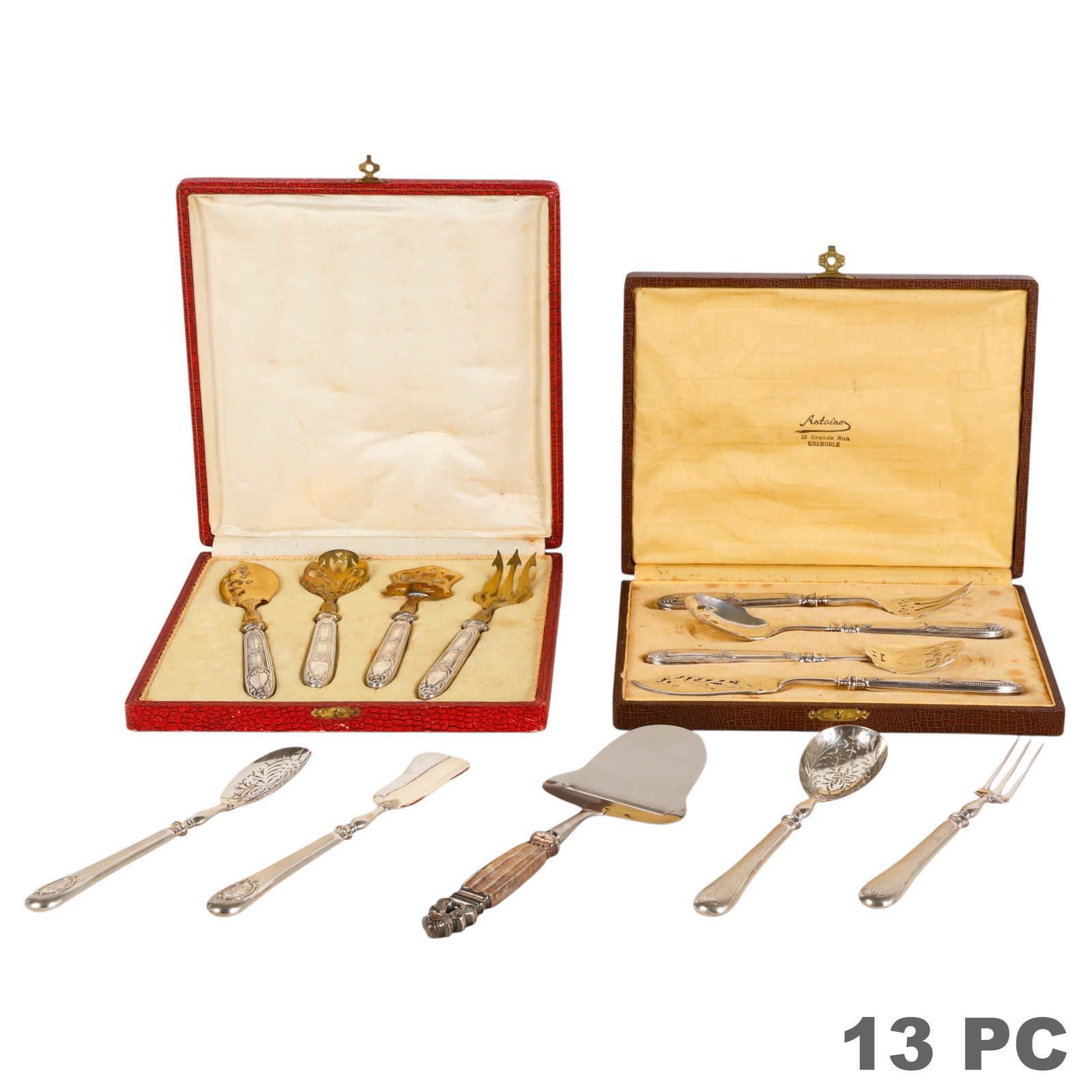 800 Silver Hors d'Oeuvre and Serving Articles 13pc (1 of 7)