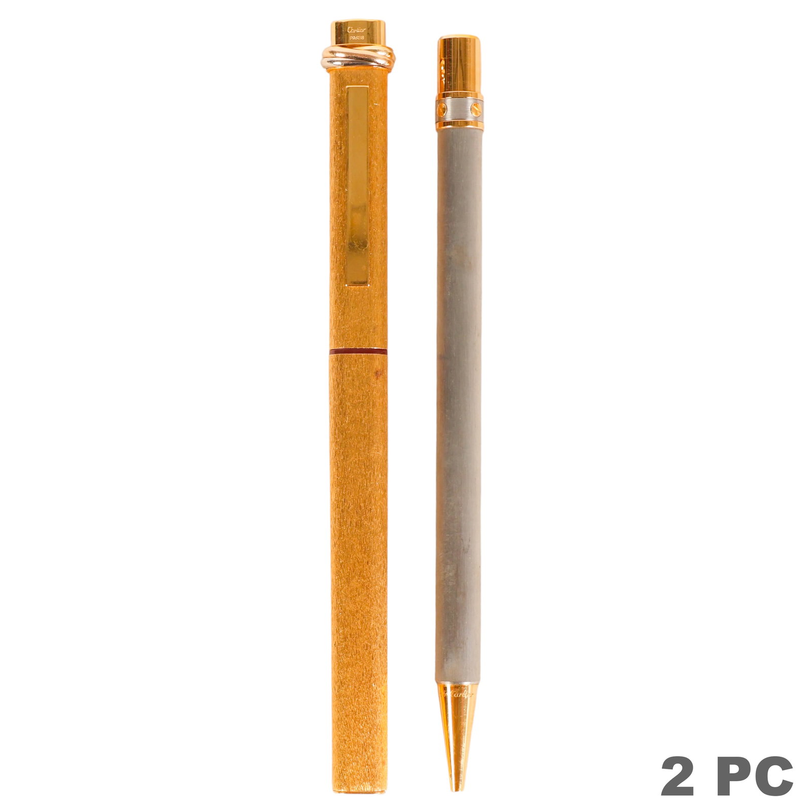 Must de Cartier Fountain and Ballpoint Pen 2pc LOT (1 of 8)