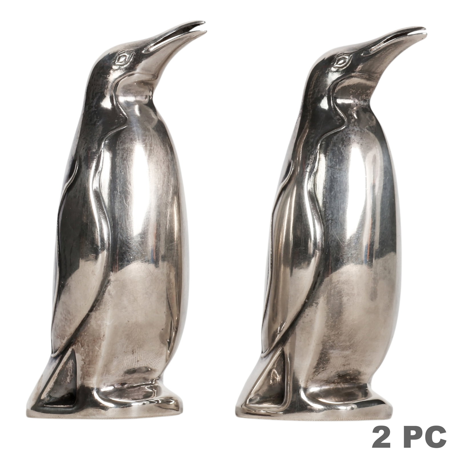 David Andersen Sterling Penguin Salt Pepper Shaker (1 of 7)