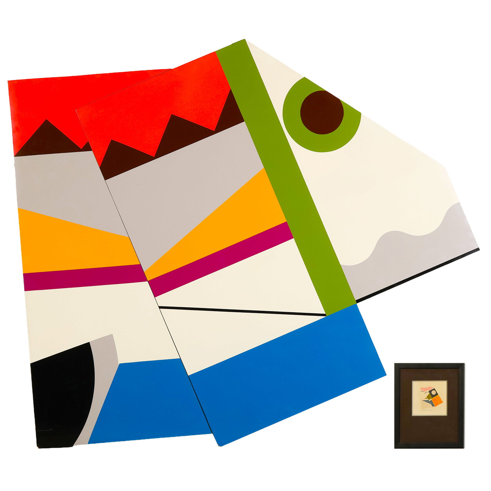 Jim Jacobs b1945 Keep Cool Abstract Wall Sculpture (1 of 7)