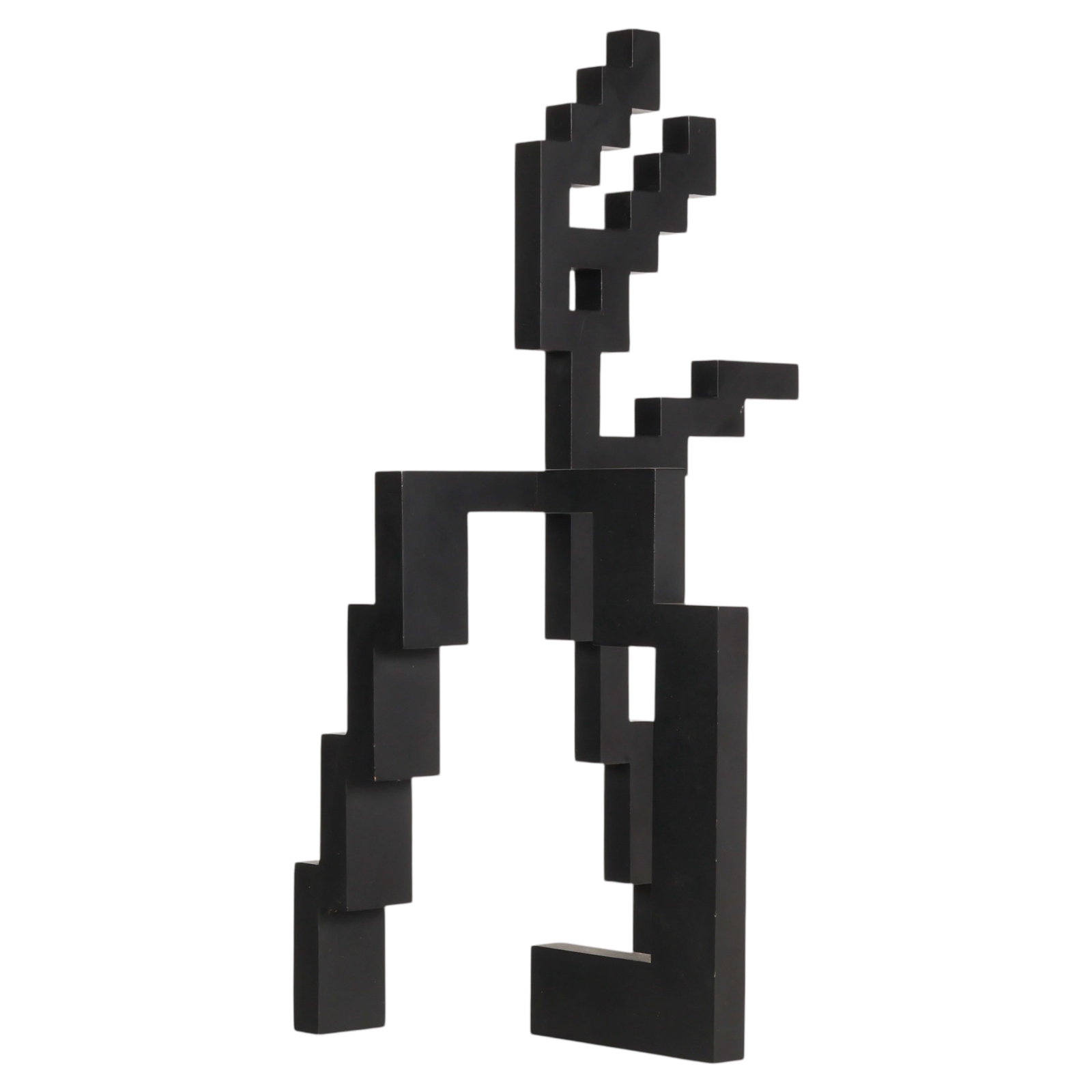 Gary Kahn 20C Modernist Wooden Geometric Sculpture (1 of 6)