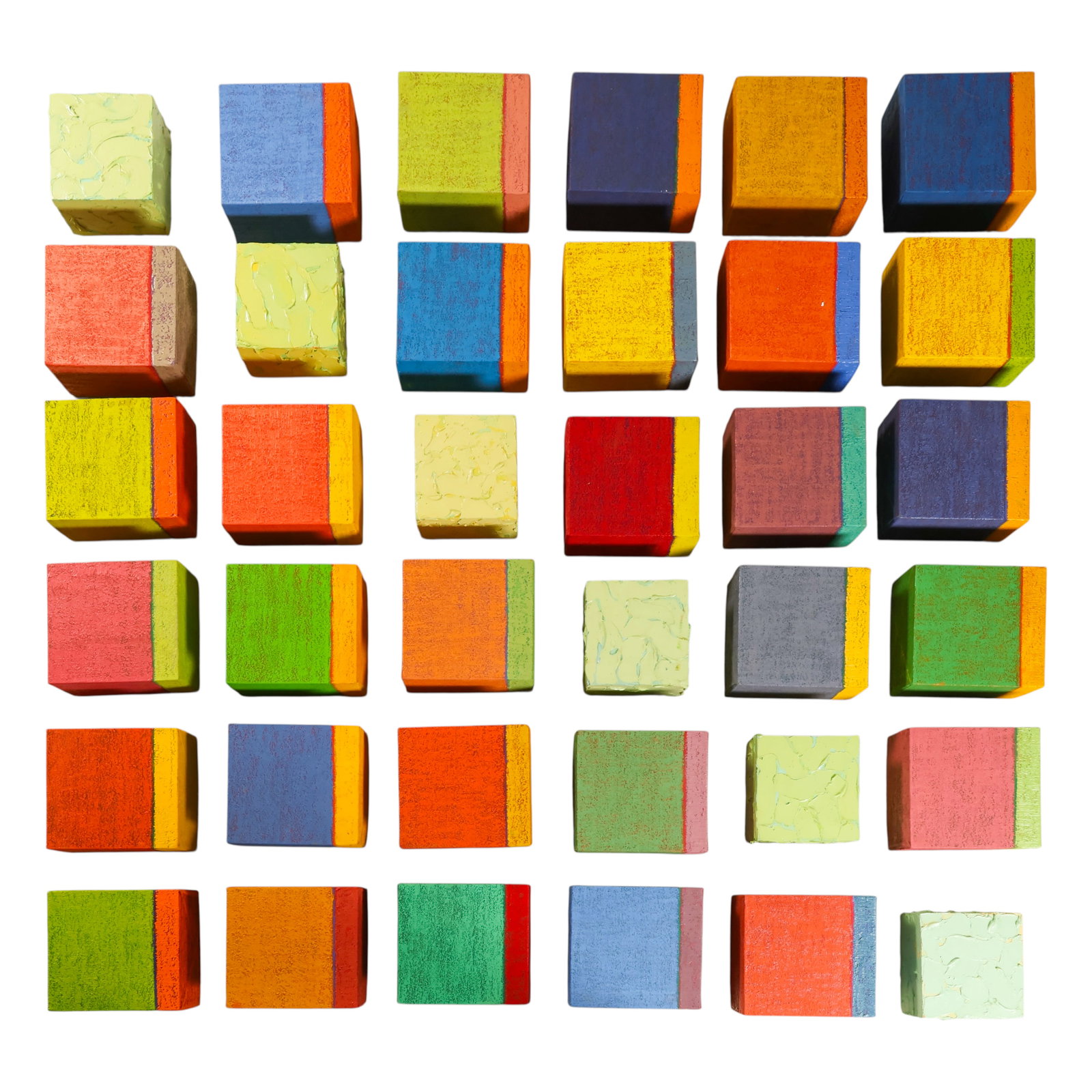 Rene Rietmeyer b.1957 Beach 36-Block Assemblage (1 of 11)