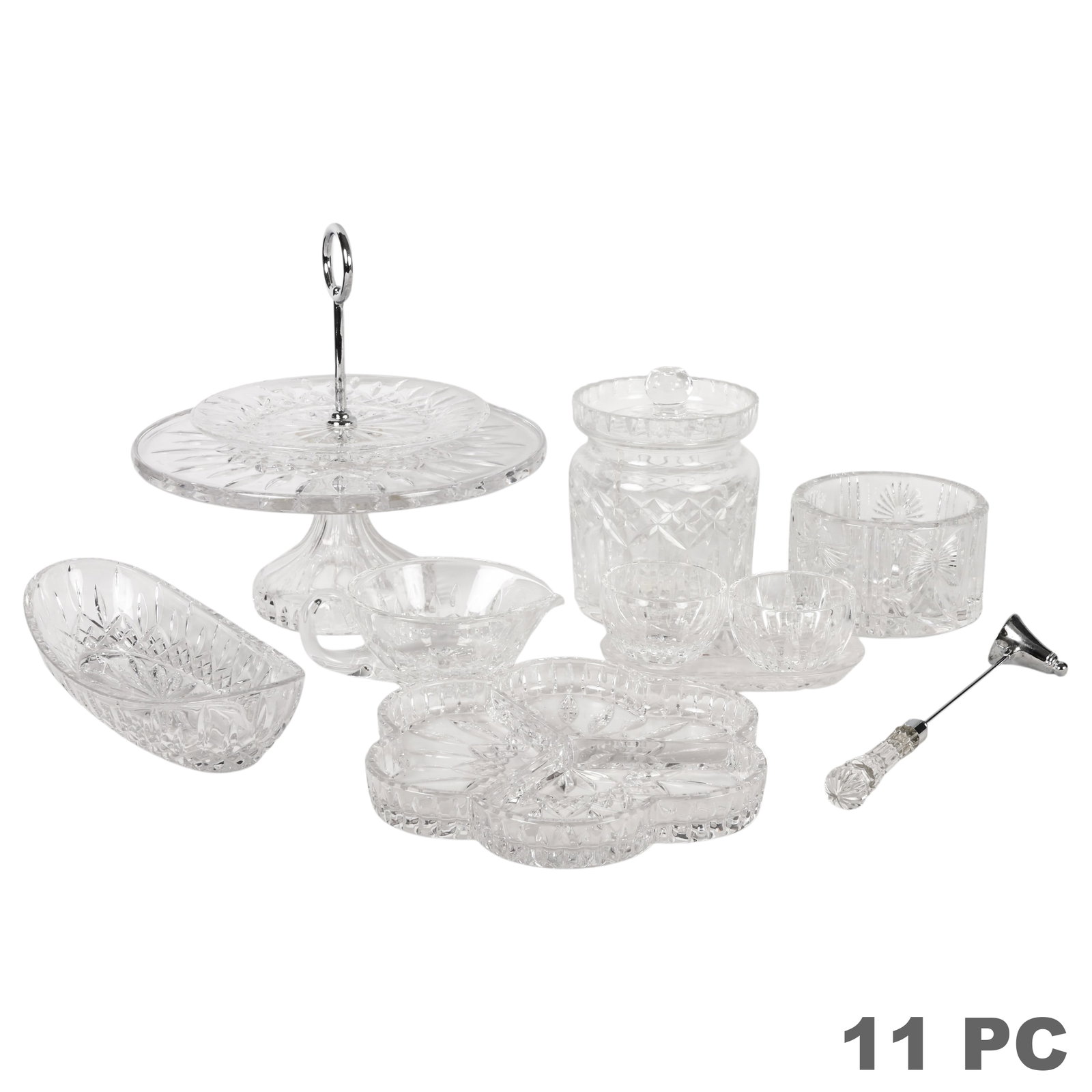 Waterford Crystal Servers Bowls and More 11pc LOT (1 of 6)