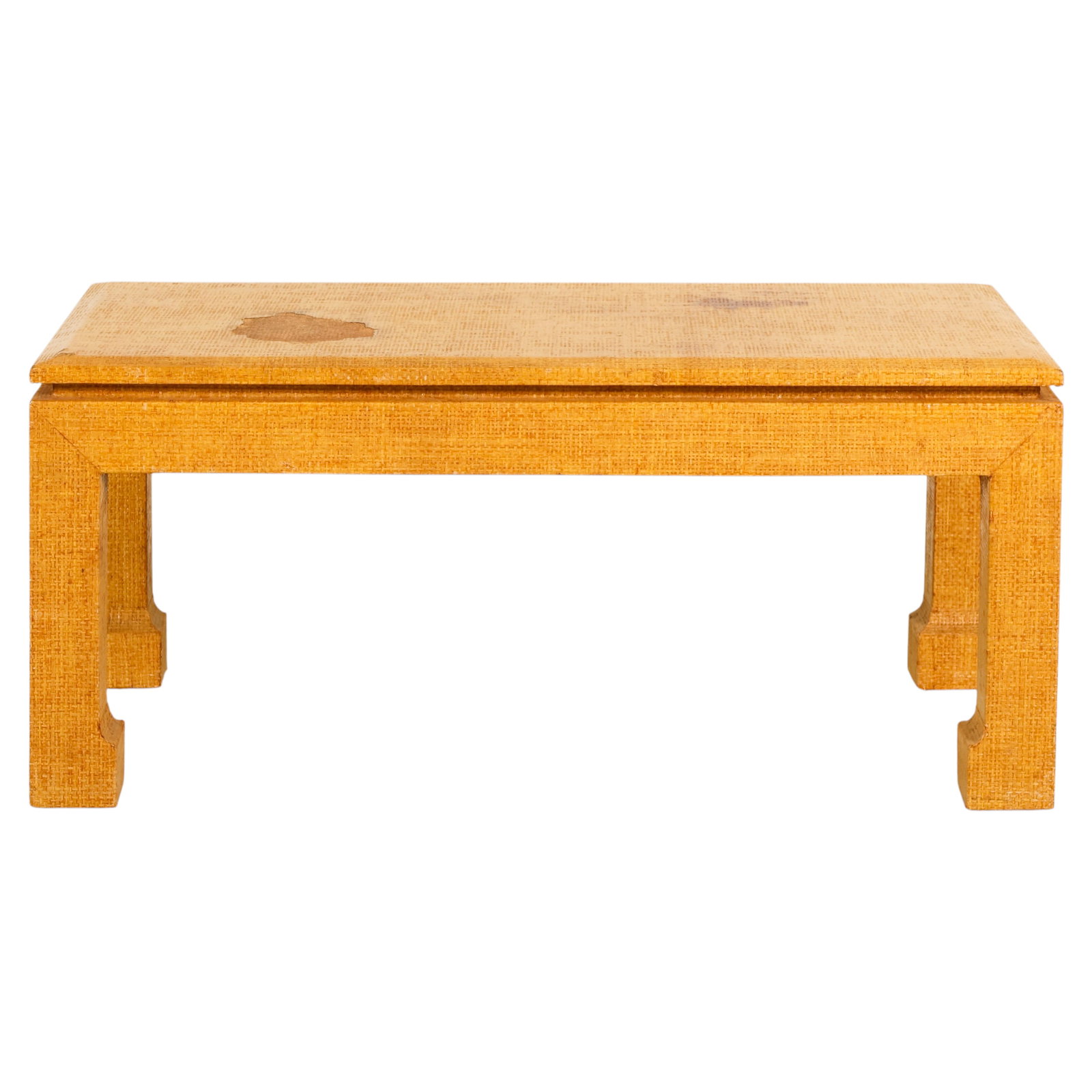 Karl Springer Style Mid Century Coffee Table Bench (1 of 6)