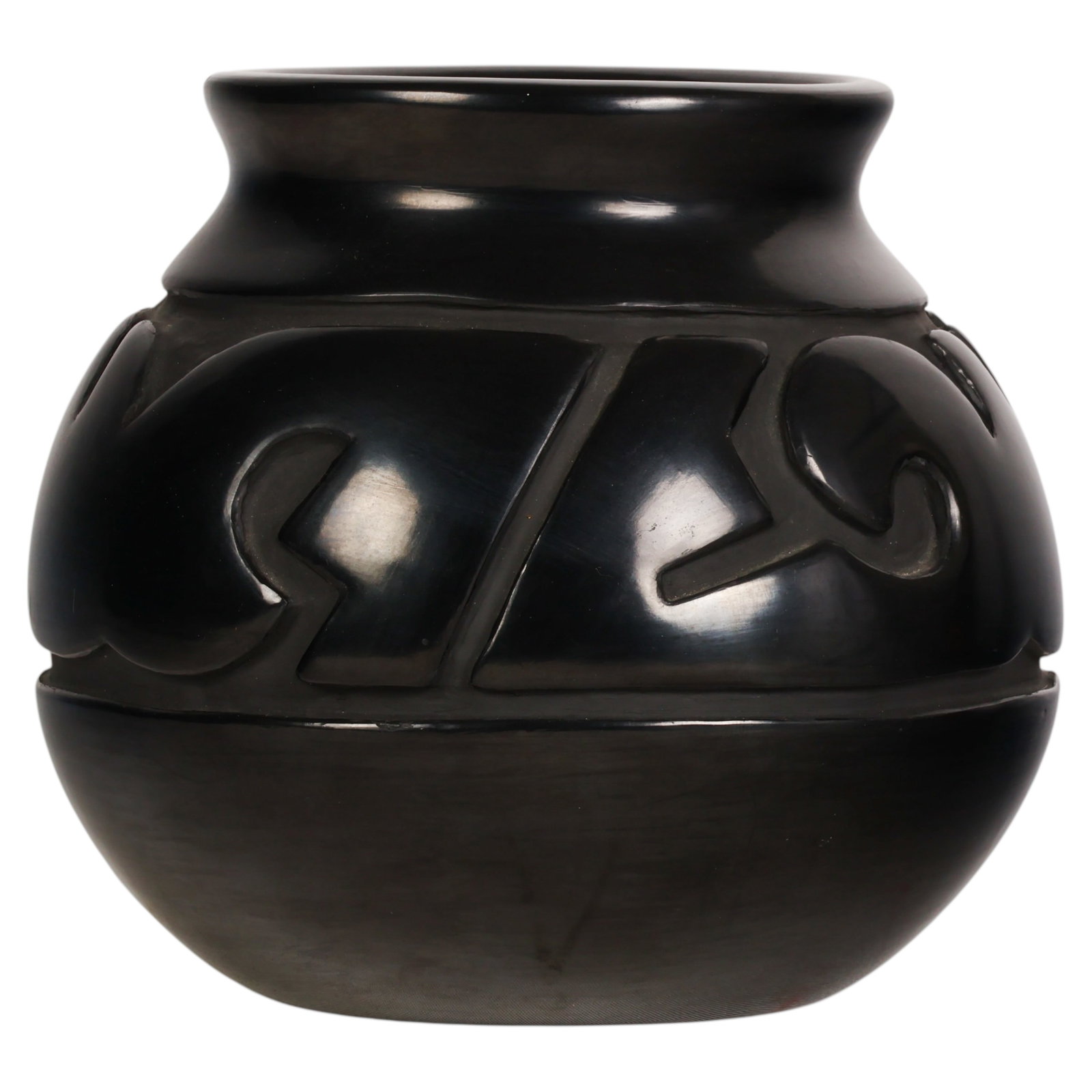 Virginia Ebelacker 1925-2001 Santa Clara Blackware (1 of 6)