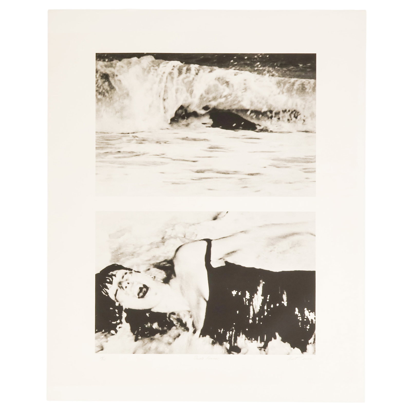 Burt Barr 1938-2016 Swimmers Photogravure SIGNED (1 of 9)