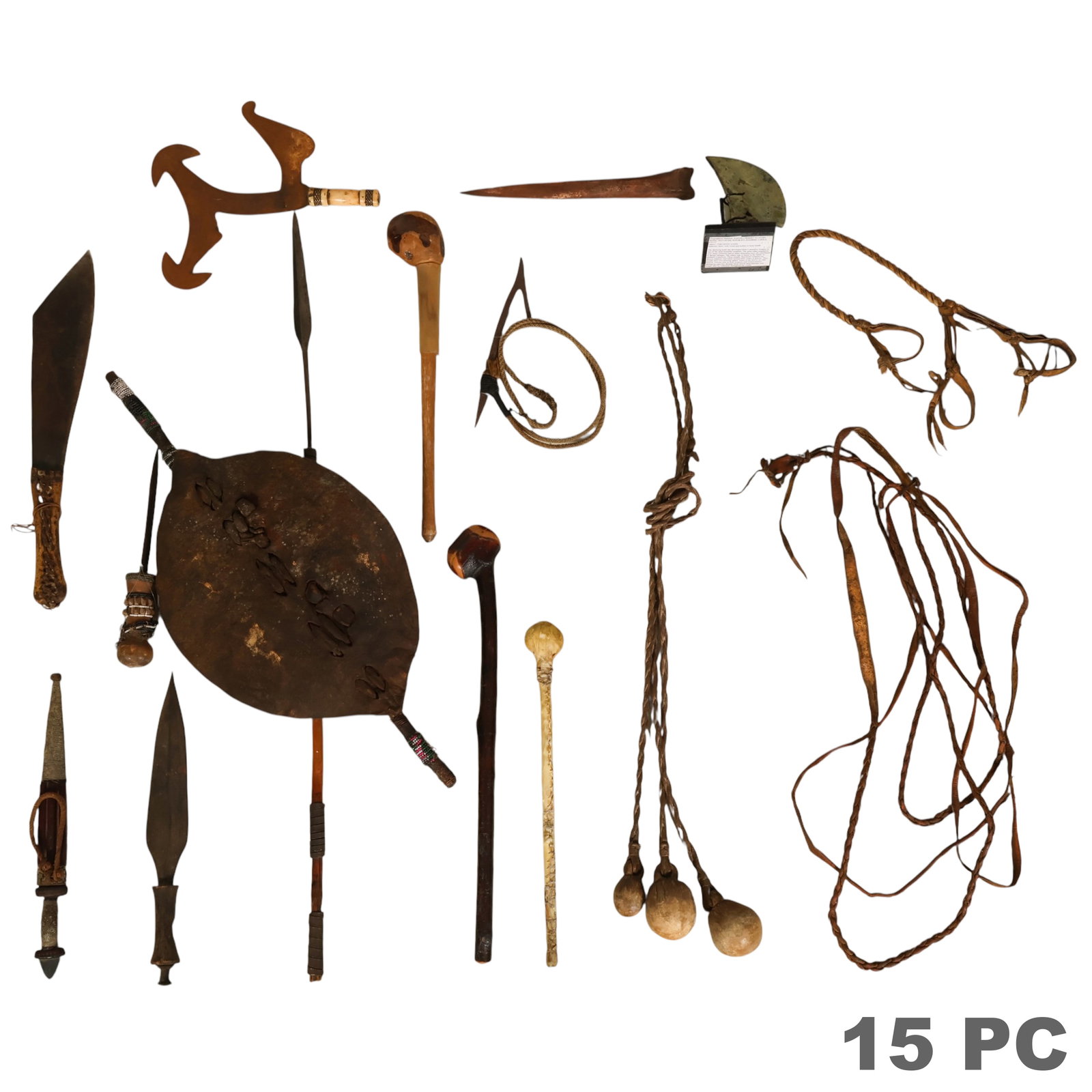 African Ethnographic Weapons & Hunting Objects LOT (1 of 6)