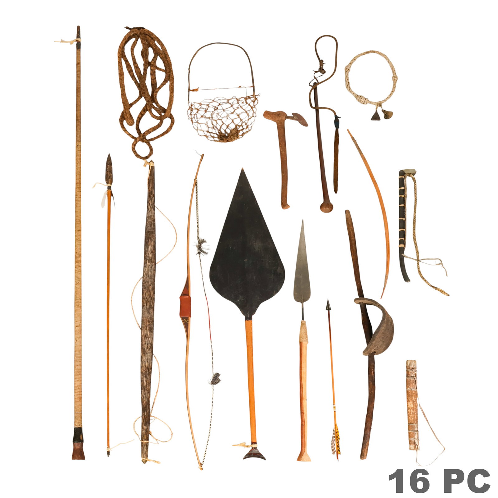 African Ethnographic Tribal Hunting Artifacts16p (1 of 6)