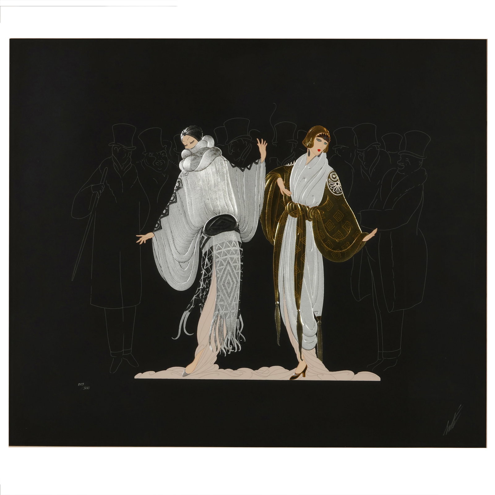 Erte 1892-1990 "Opening Night" LE Serigraph SIGNED (1 of 8)