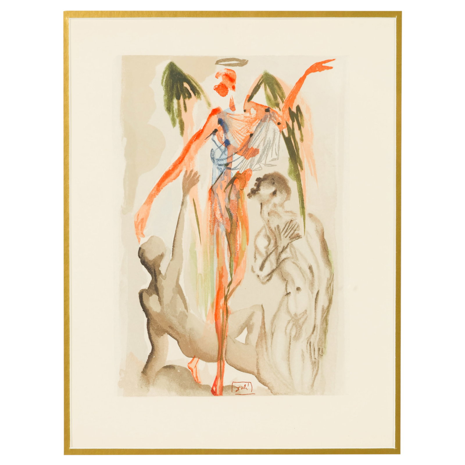 Salvador Dali 1904-1989 Purgatory Canto Etching (1 of 7)