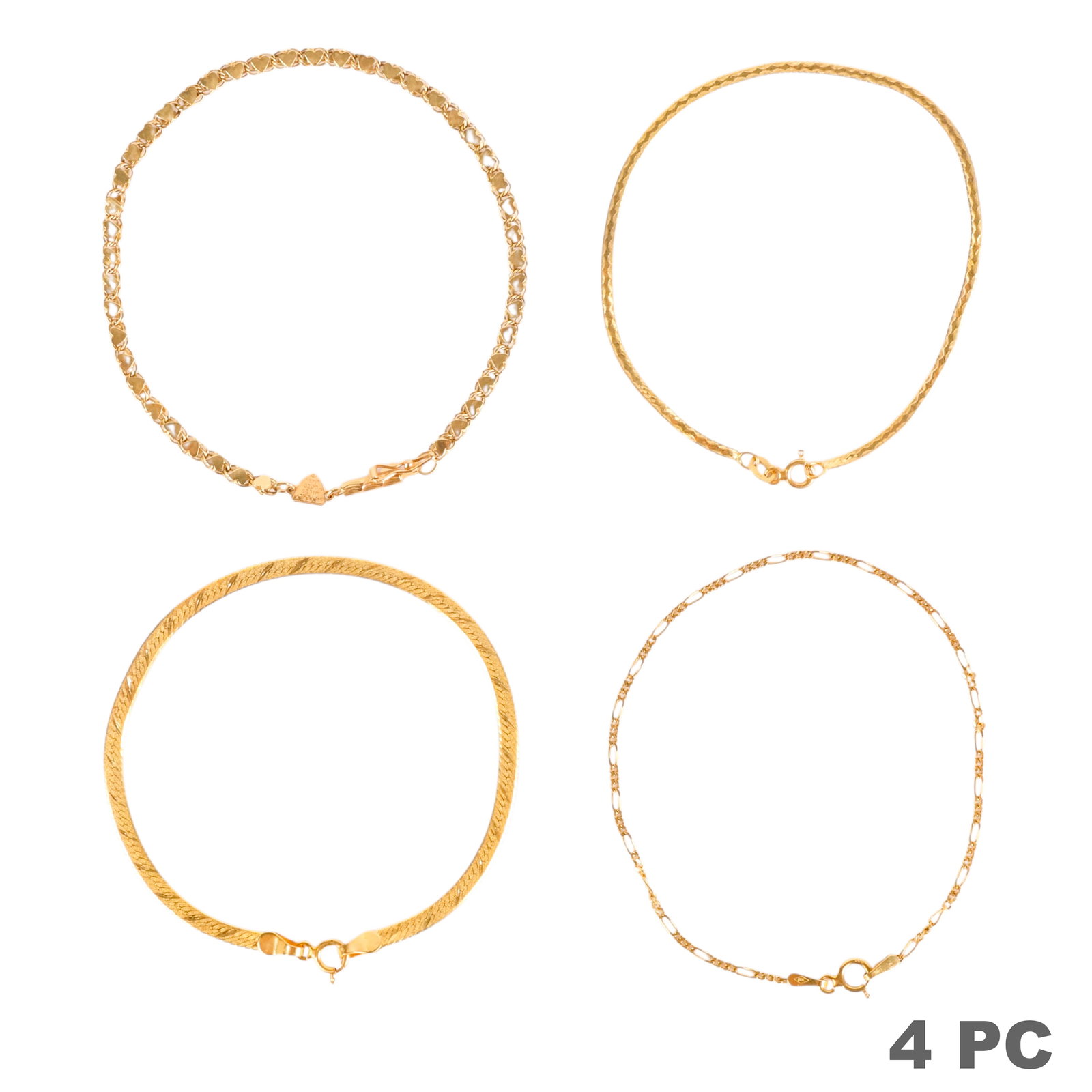Estate Lot 4 Bracelets Italy and Beverly Hills 8gr (1 of 6)