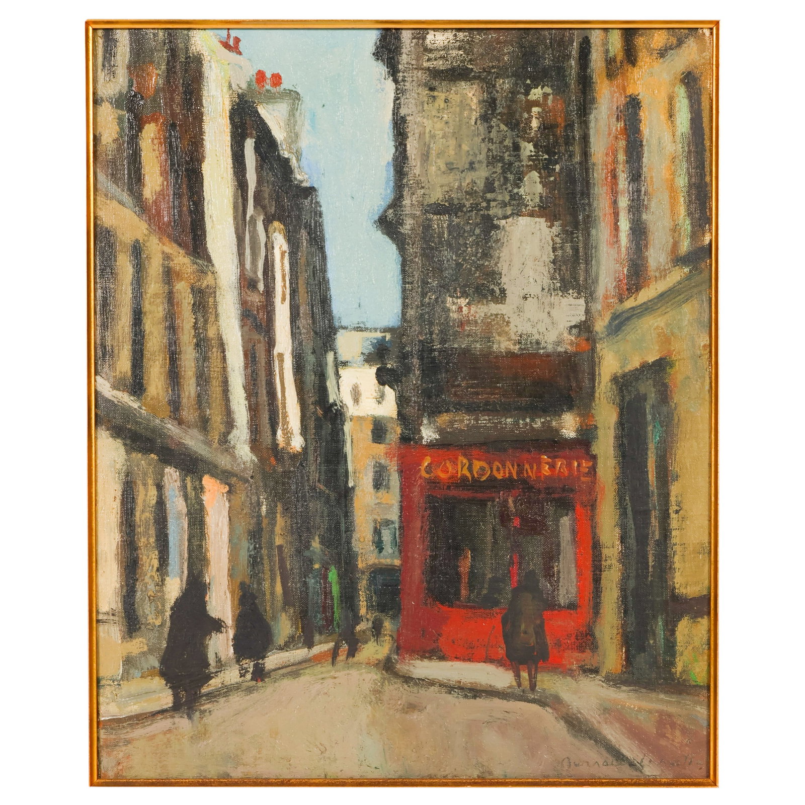 Bernard Lamotte 1903-1983 Visconti Street Painting (1 of 8)