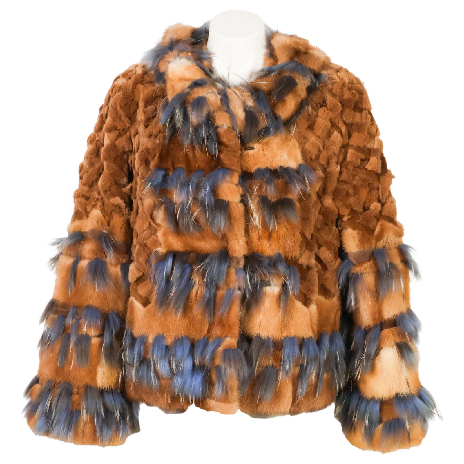 Furs by Guarino Mink and Fox Fur Jacket with Glove (1 of 6)