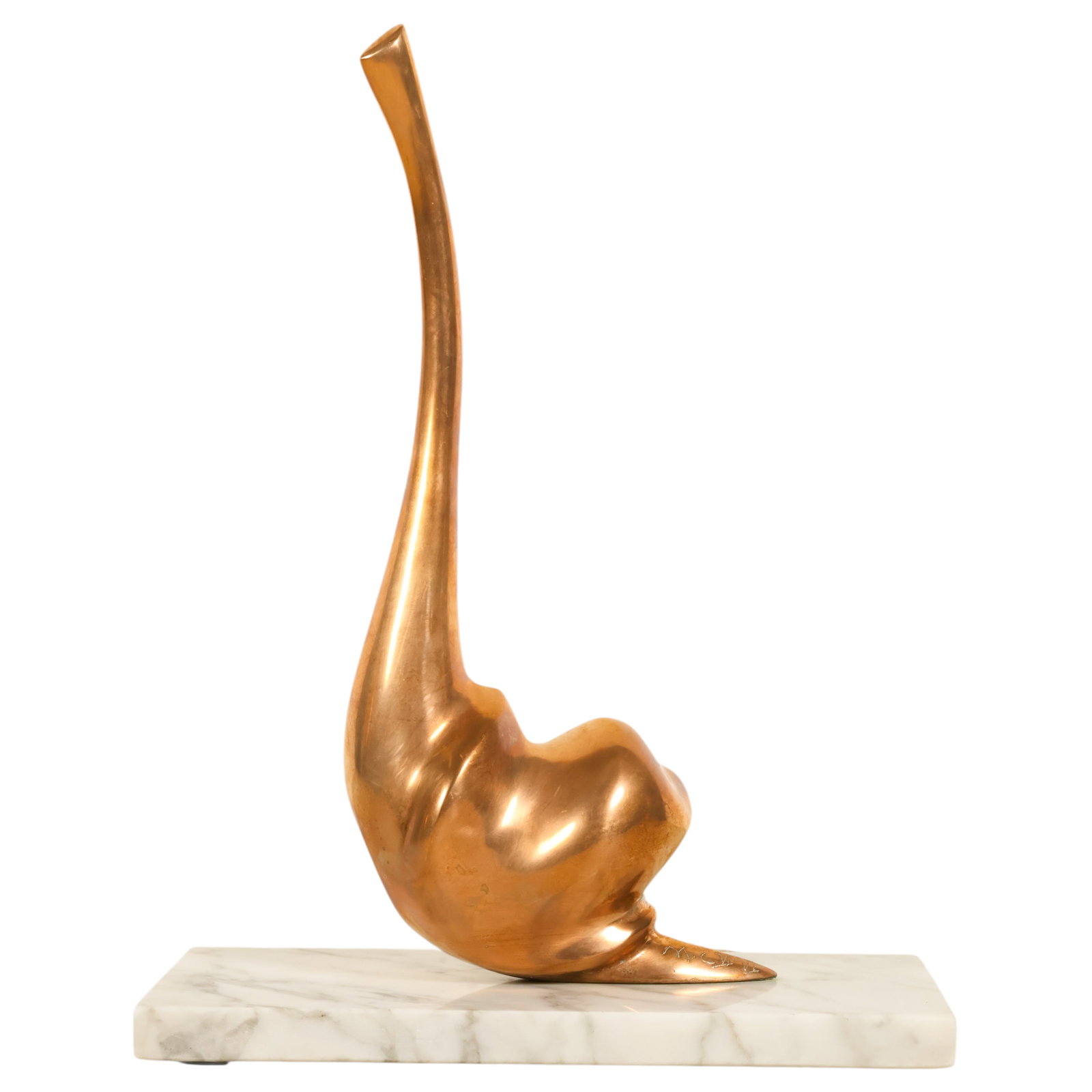 Manuel Carbonell 1918-2011 Gilt Bronze Sculpture (1 of 6)