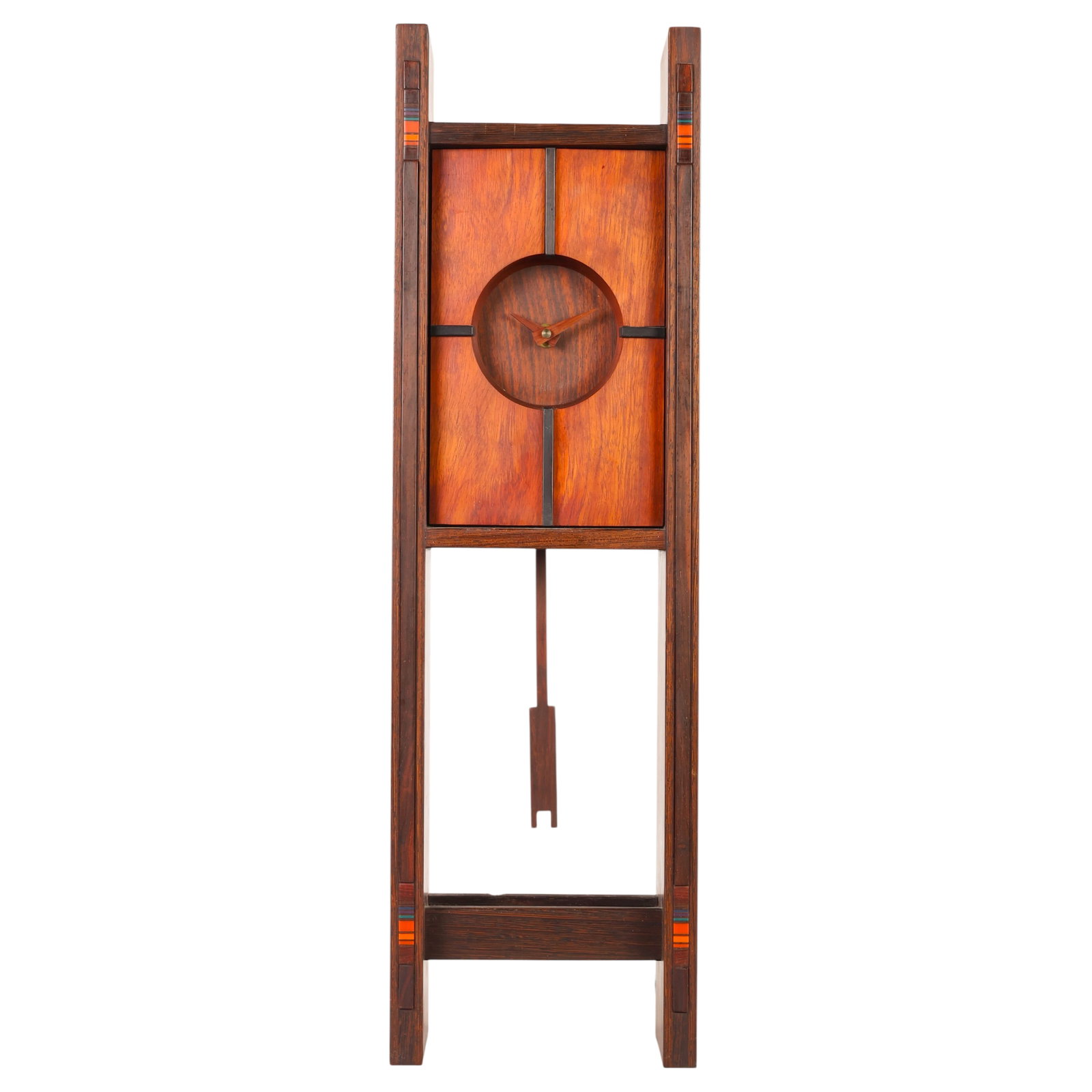 Robert McKeown Handcrafted Rosewood Table Clock (1 of 6)