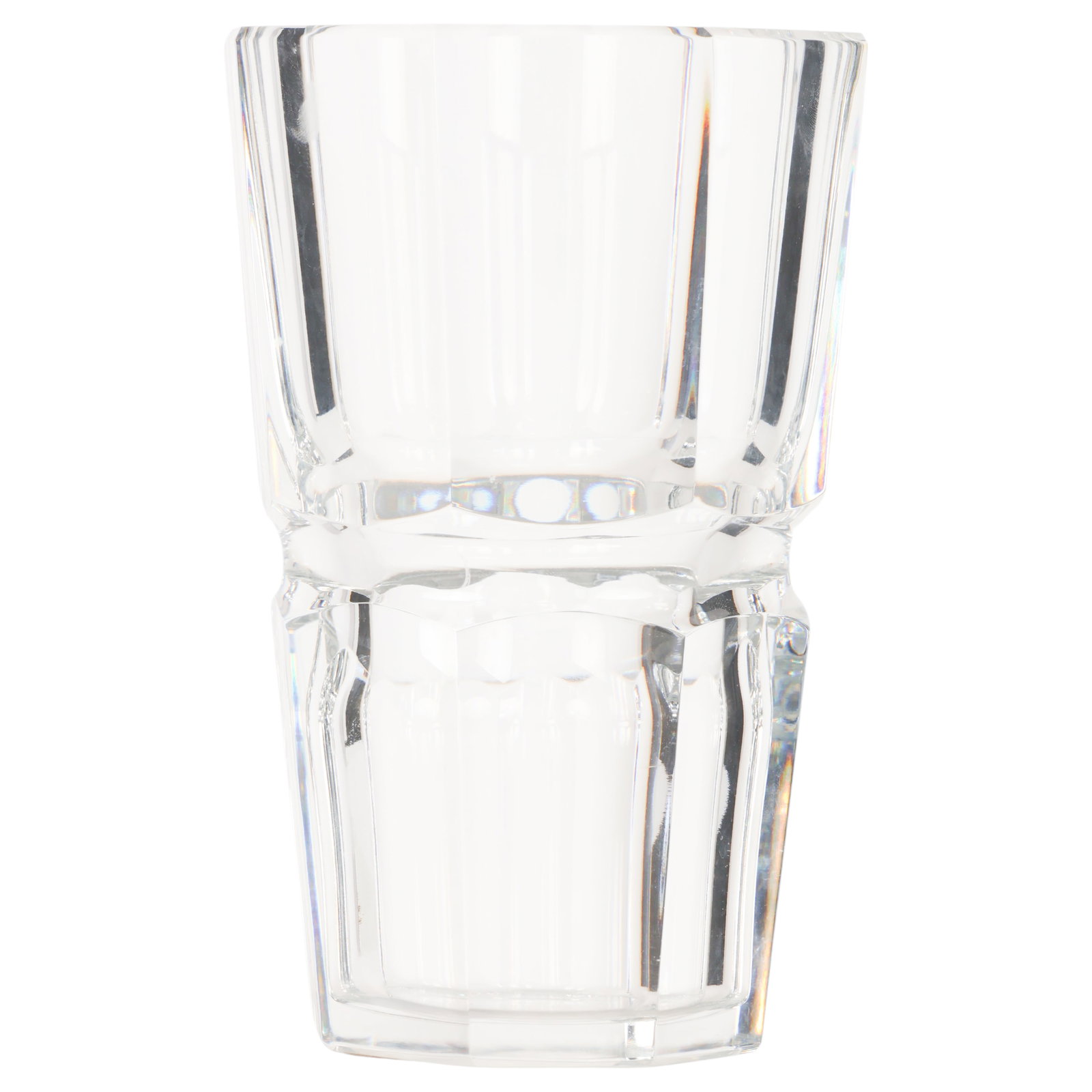 Baccarat French Geometric Cut Crystal "Edith" Vase (1 of 6)