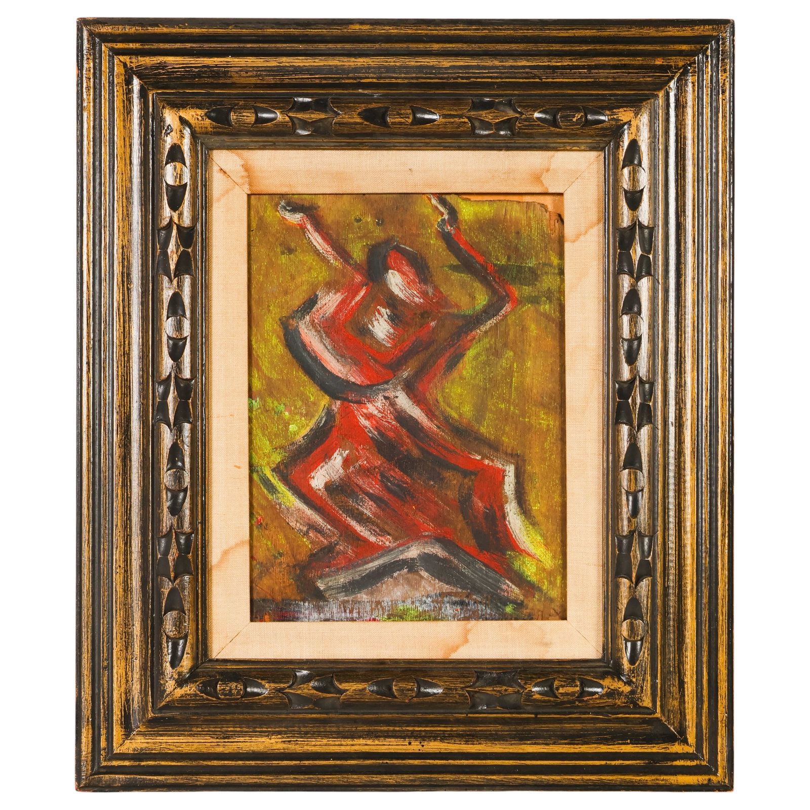 Mid Century Modern Abstract Composition SIGNED - 2