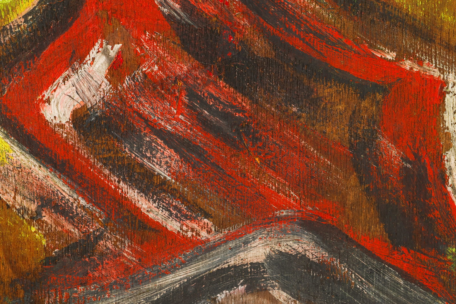 Mid Century Modern Abstract Composition SIGNED - 4