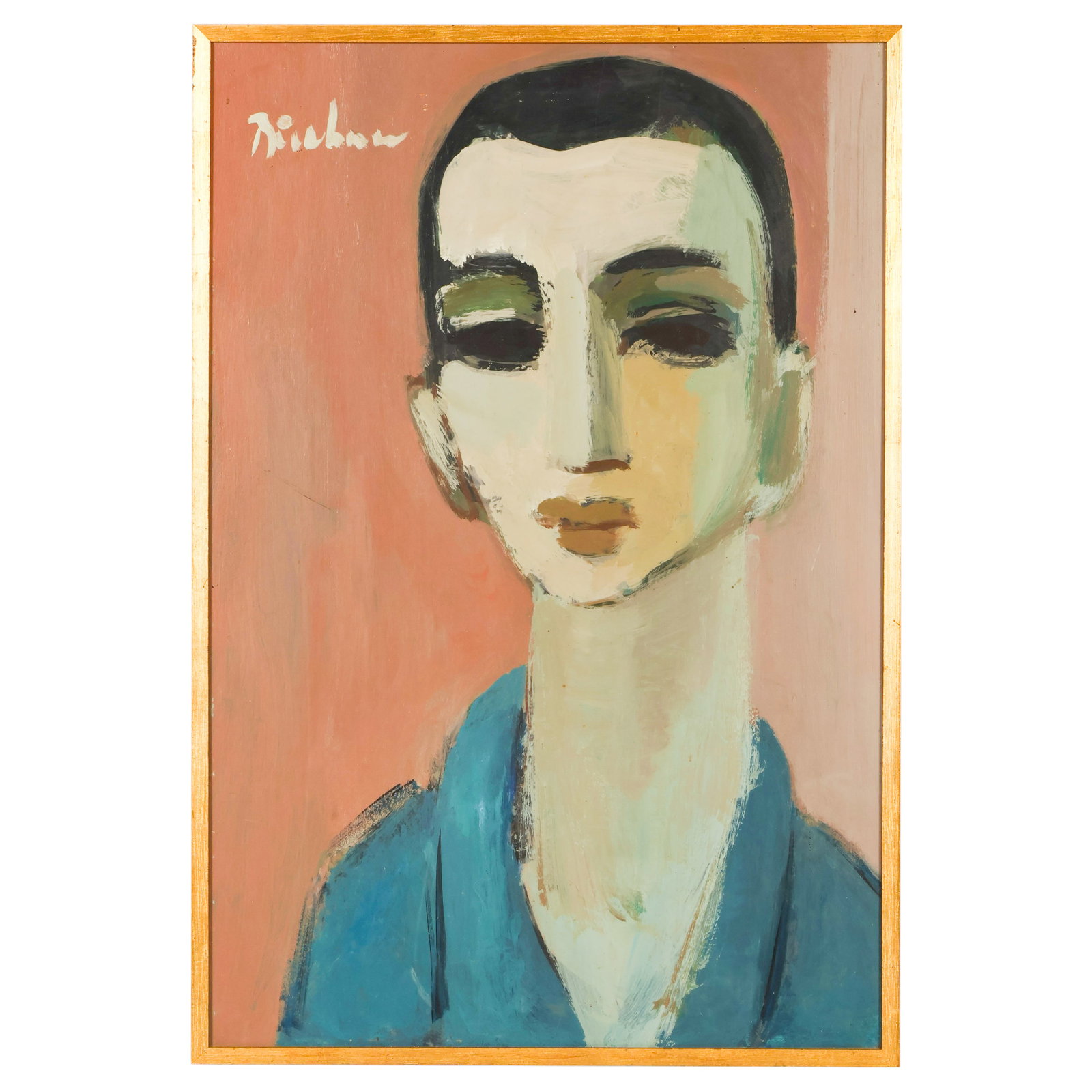 Carl Adolph Buchner 1921-2003 Portrait Painting (1 of 6)