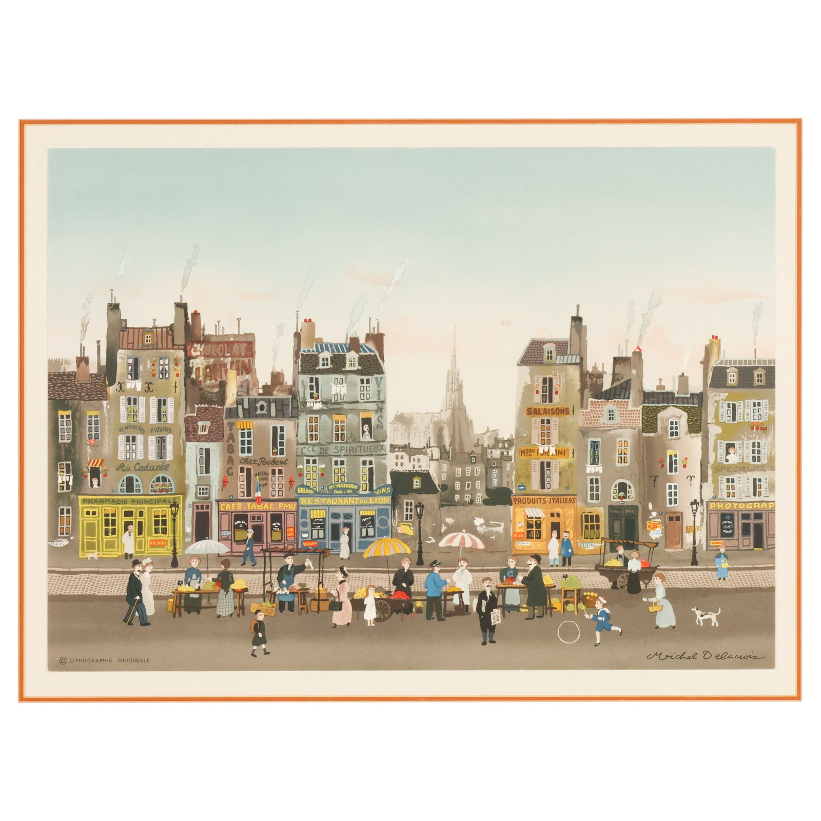 Michel Delacroix (born 1933) Four Seasons FRAMED (1 of 16)