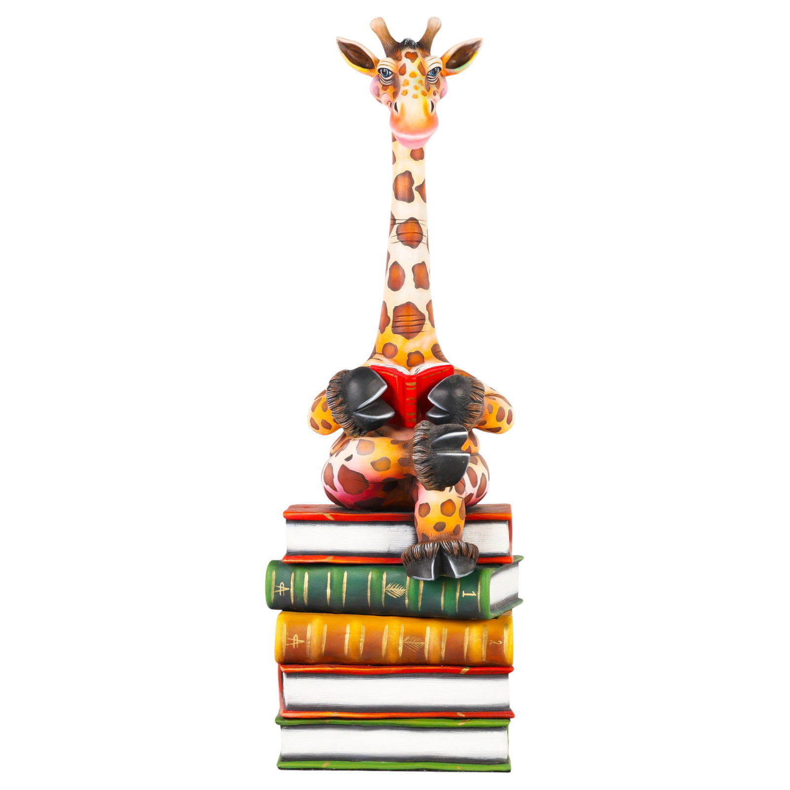 Carlos & Albert LE "Book Club Giraffe" Sculpture (1 of 6)