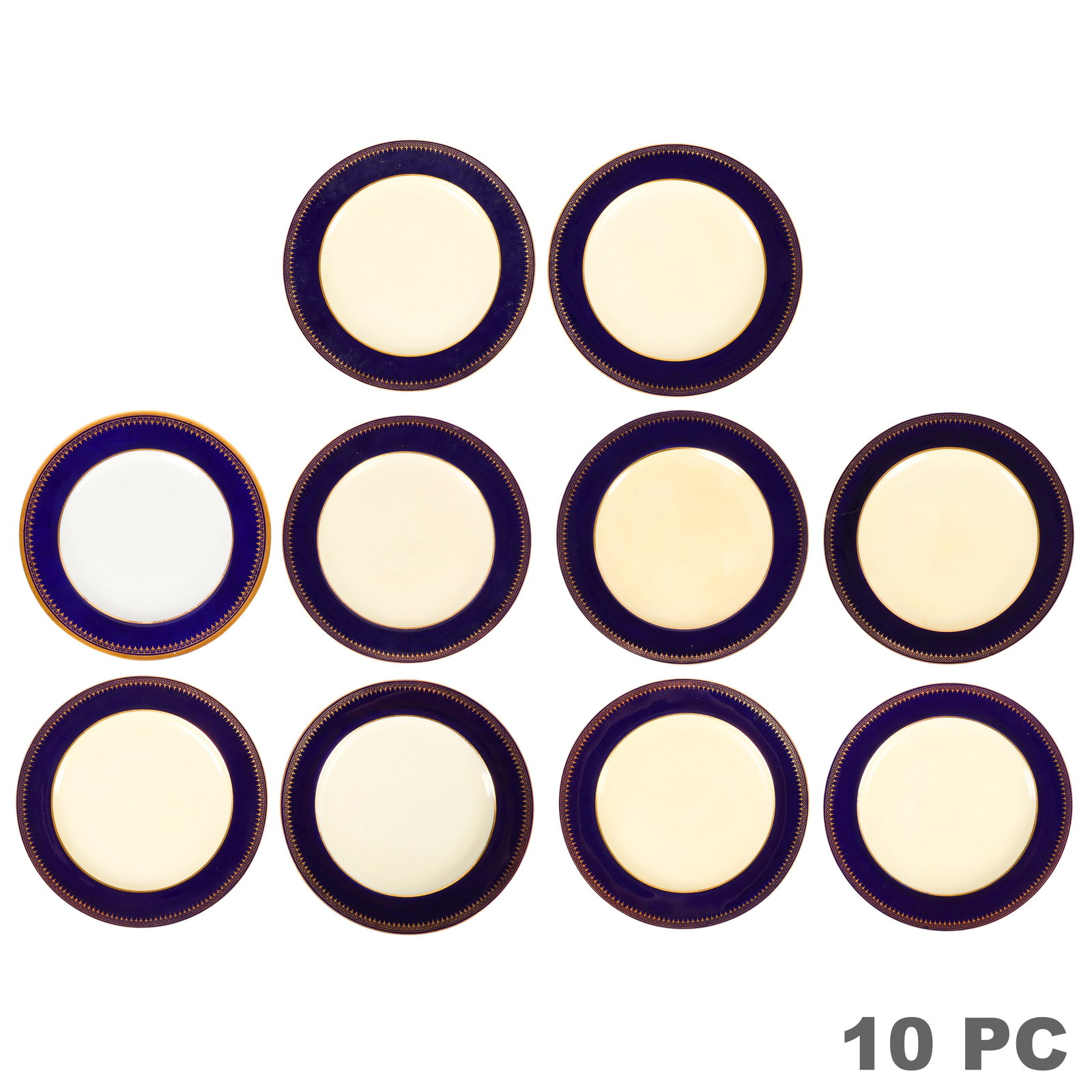 Minton for Gilman Collamore Dinner Plates 10pc SET (1 of 8)