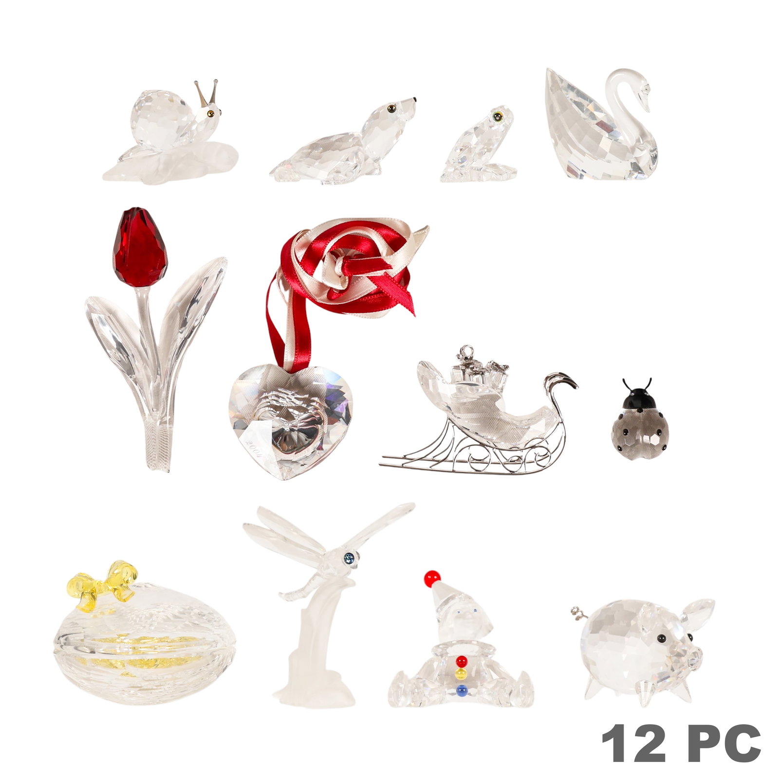 Swarovski Crystal Figurines with Boxes 12pc LOT (1 of 7)