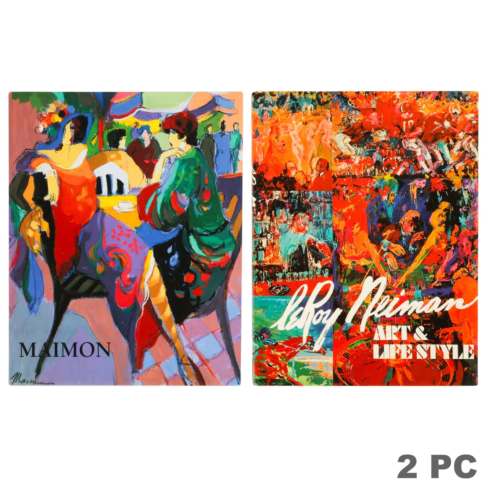 Leroy Neiman & Maimon First Edition Books SIGNED (1 of 6)
