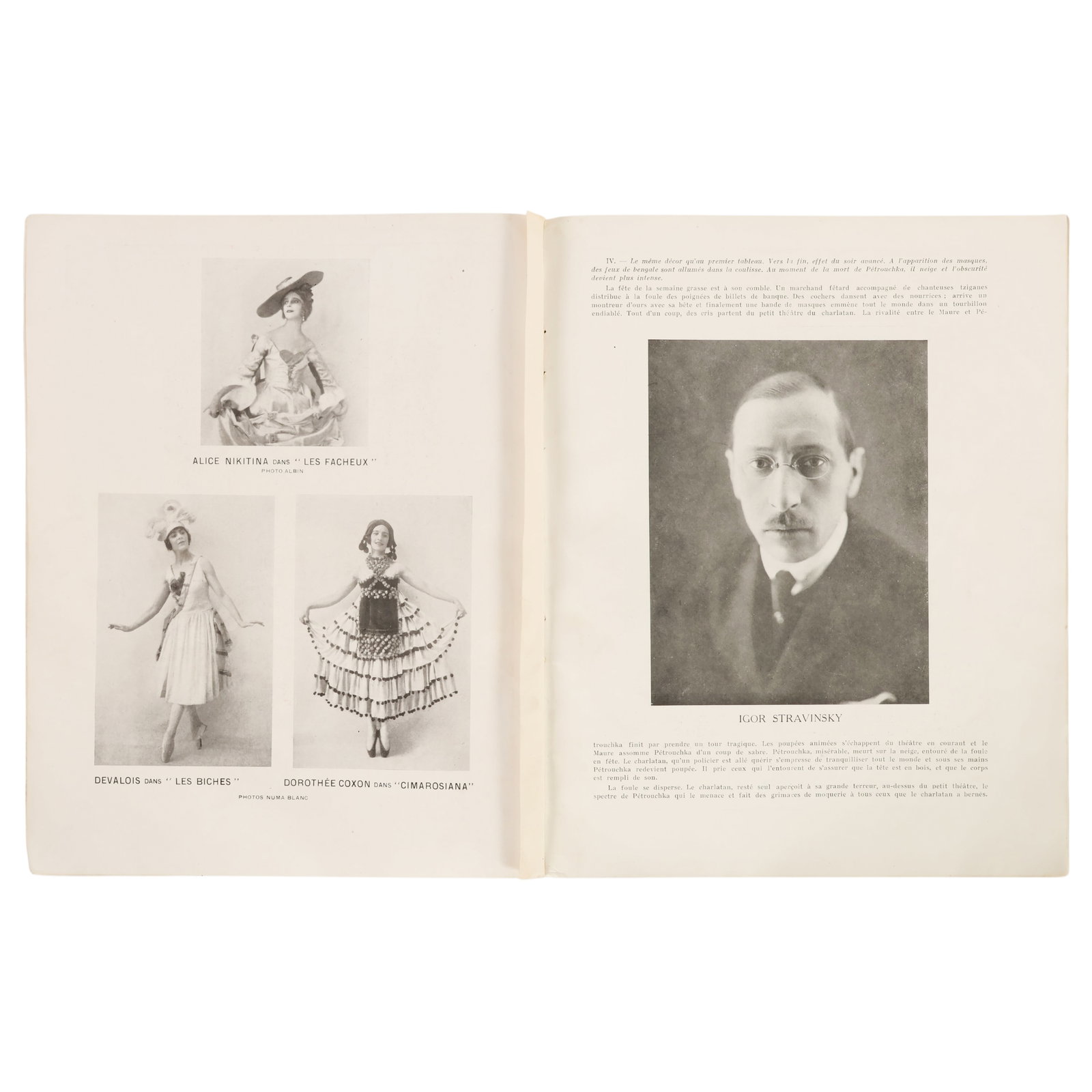 SIGNED Ballet Russes Program Attributed to Picasso - 5