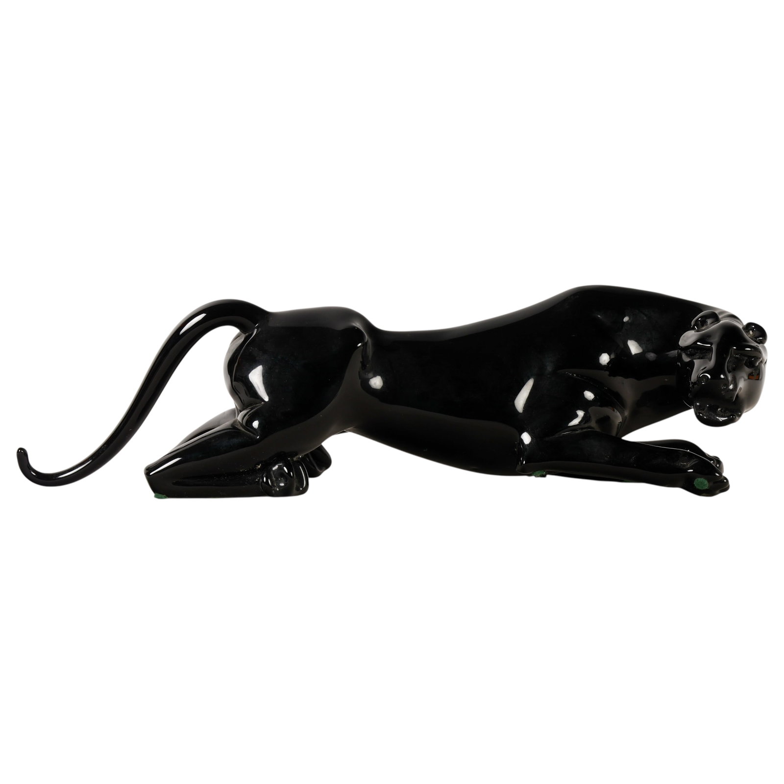 Pino Signoretto for Oggetti Murano Glass Panther (1 of 6)