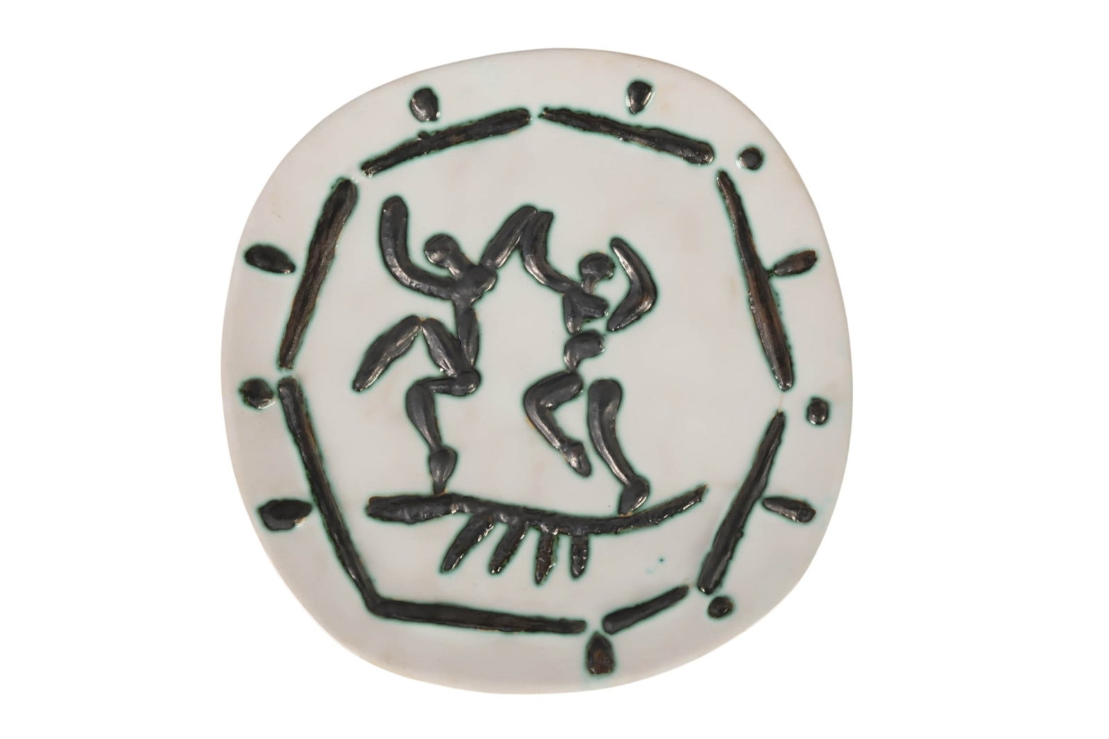 Picasso 1887-1973 "Two Dancers" Madoura Charger (1 of 7)