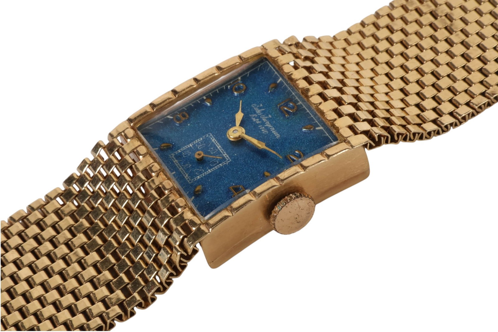 Jules Jurgensen 14K Yellow Gold Vintage Wristwatch (1 of 7)