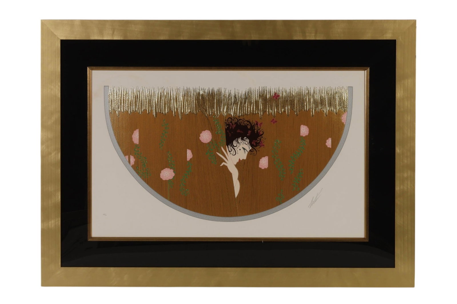 Erte 1892-1990 "Harvest" Embossed Serigraph SIGNED (1 of 8)
