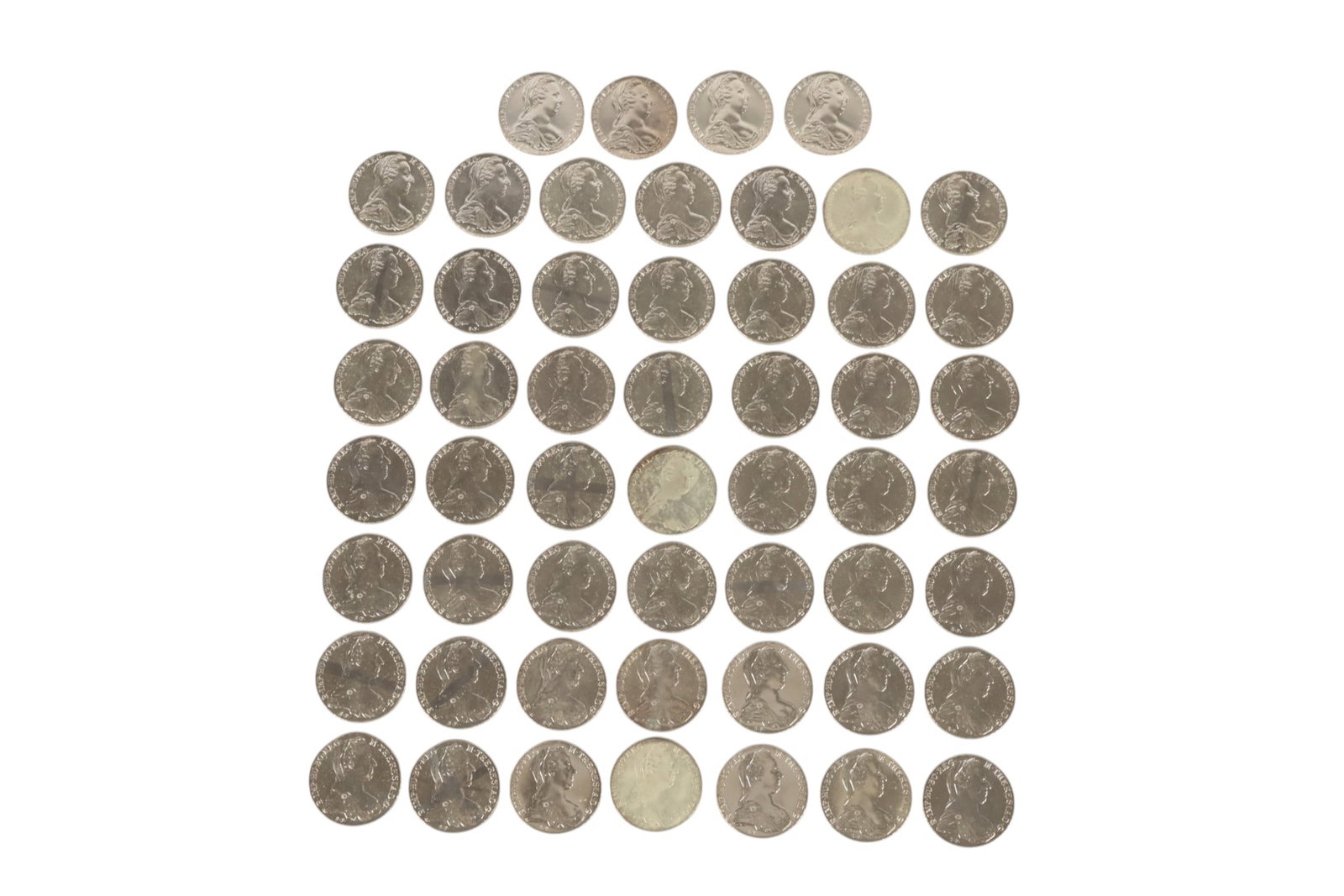 1780 Maria Theresa Thaler Silver Bullion Coin 53pc (1 of 8)