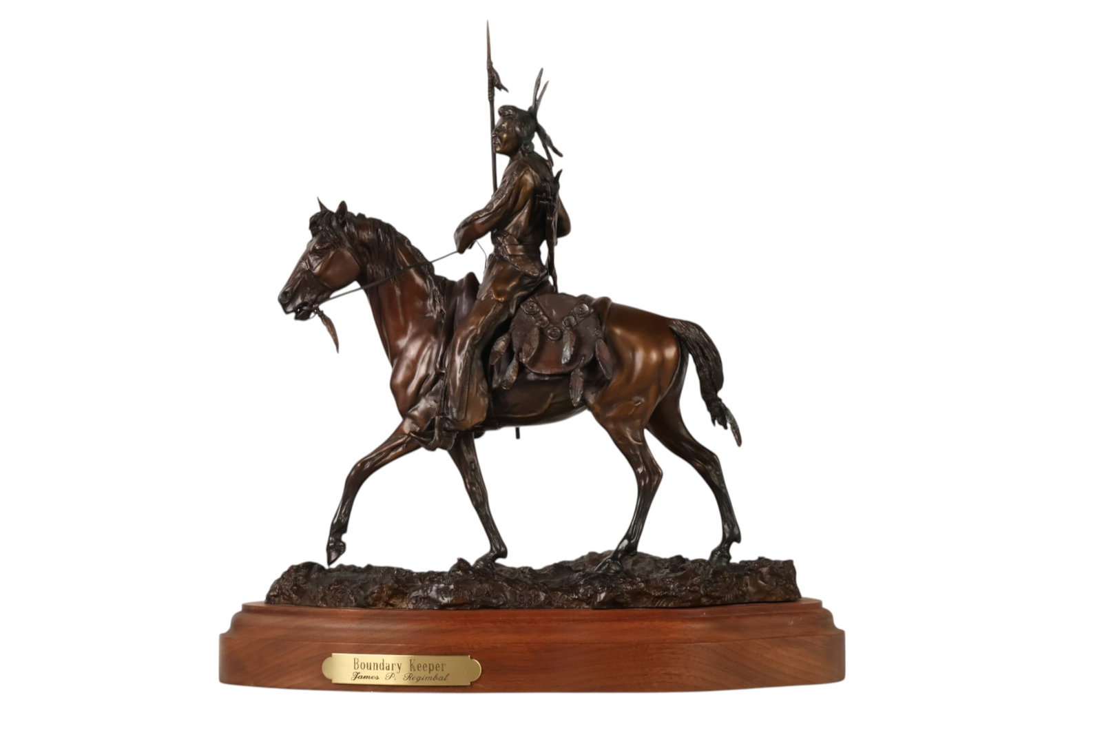 James Regimbal b.1949 The Boundary Keeper Bronze (1 of 5)