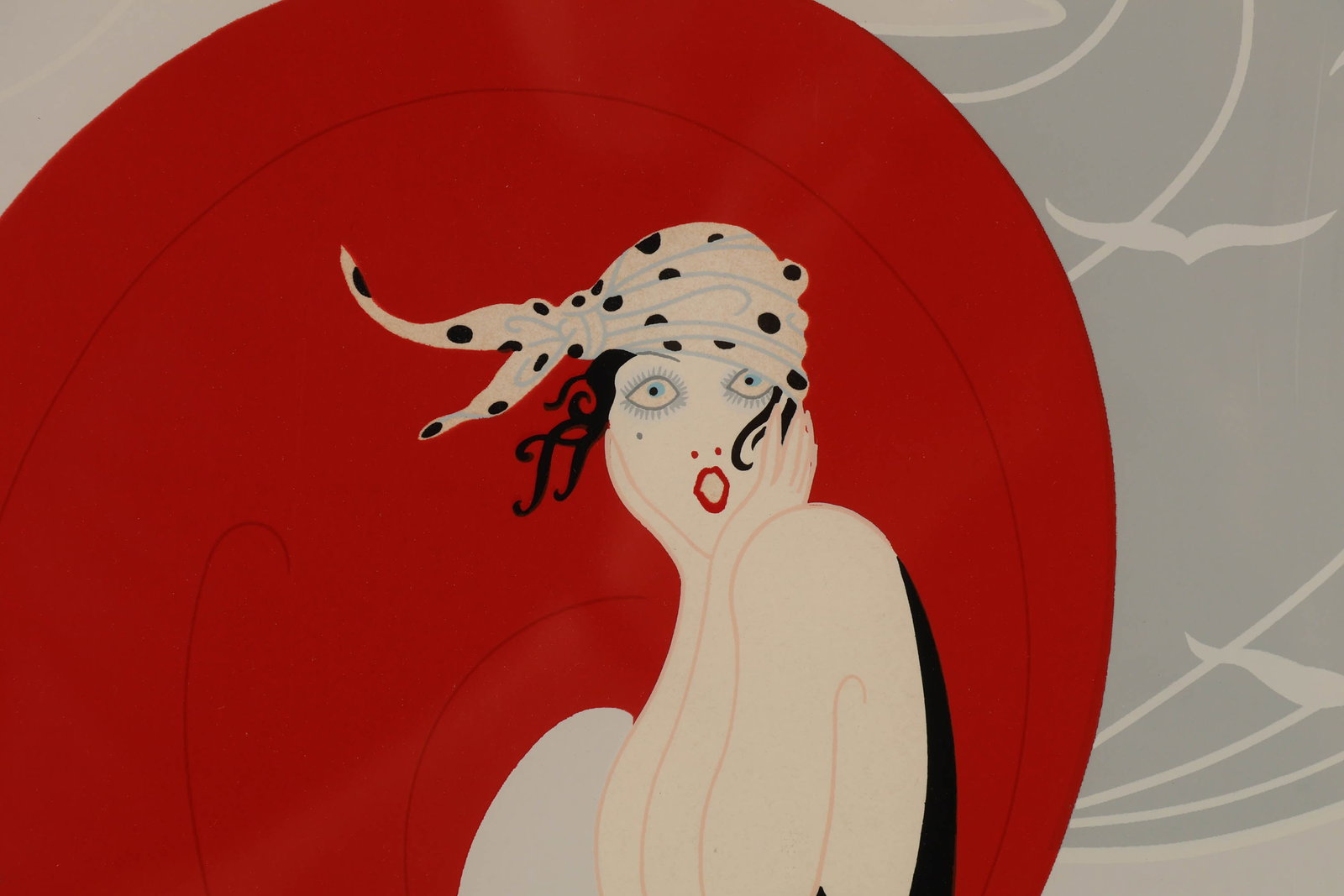 Erte 1892-1990 Echouee (Stranded) Serigraph SIGNED - 3