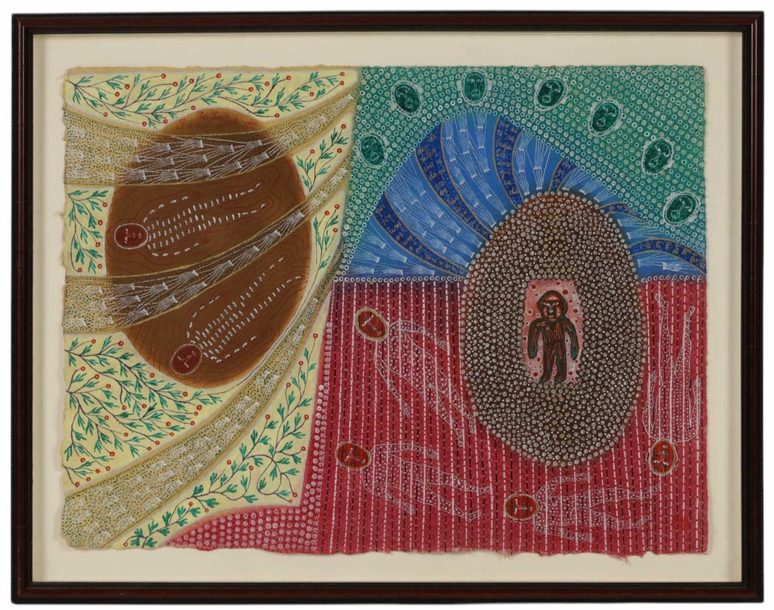 Domenico Zindato b.1966 Abstract Outsider Painting (1 of 7)