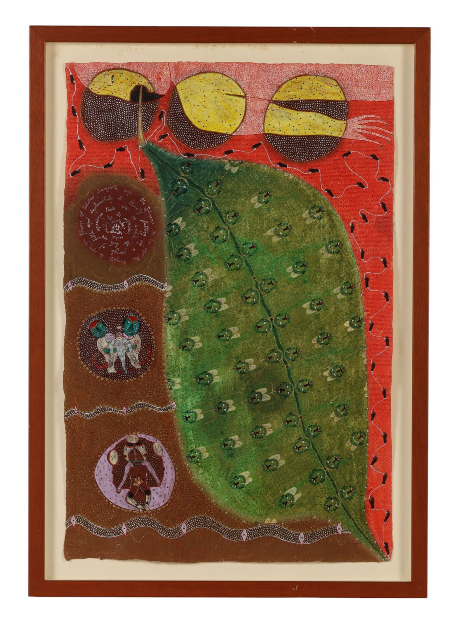 Domenico Zindato b.1966 Abstract Outsider Painting (1 of 7)