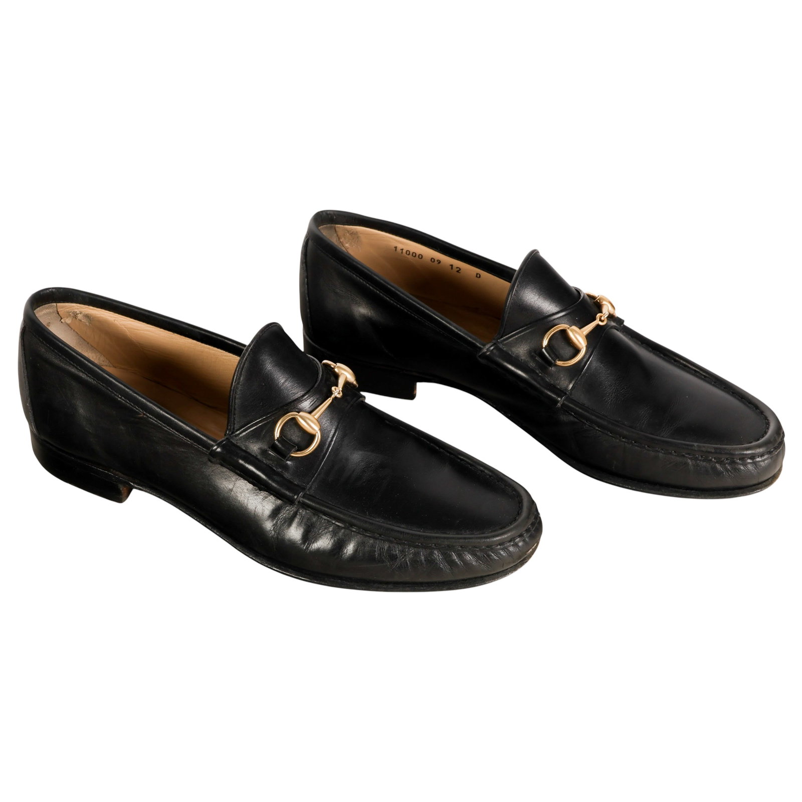 Gucci Men's Leather 1953 Horsebit Loafers Sz 12 D (1 of 6)