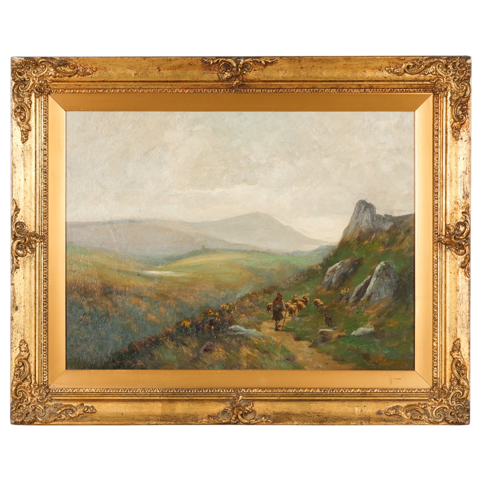 Benjamin W Leader 1831-1923 Landscape Oil Painting (1 of 8)