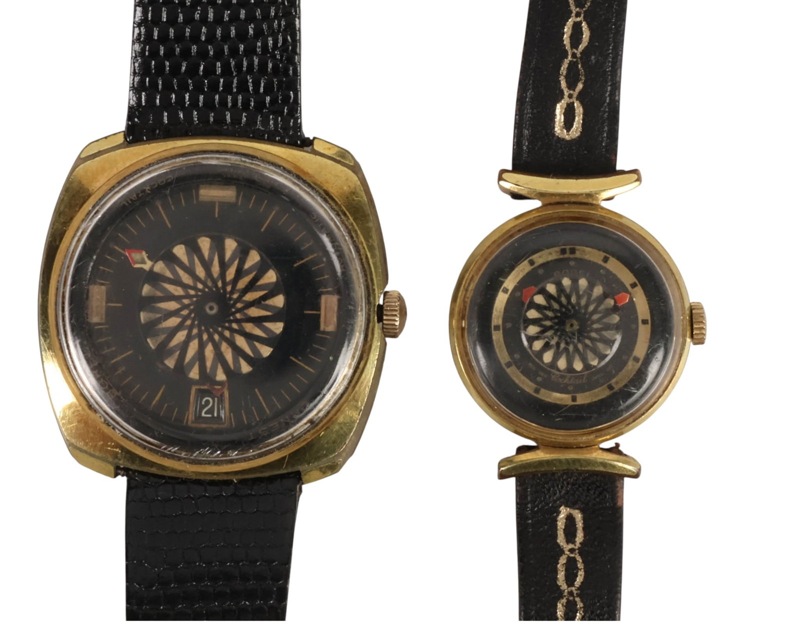 Borel His and Hers Cocktail Kaleidoscope Watch LOT (1 of 8)