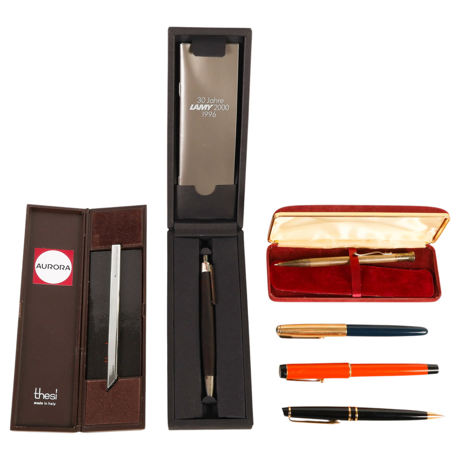 Vintage Lamy 2000, Aurora Thesi and More Pen LOT (1 of 5)