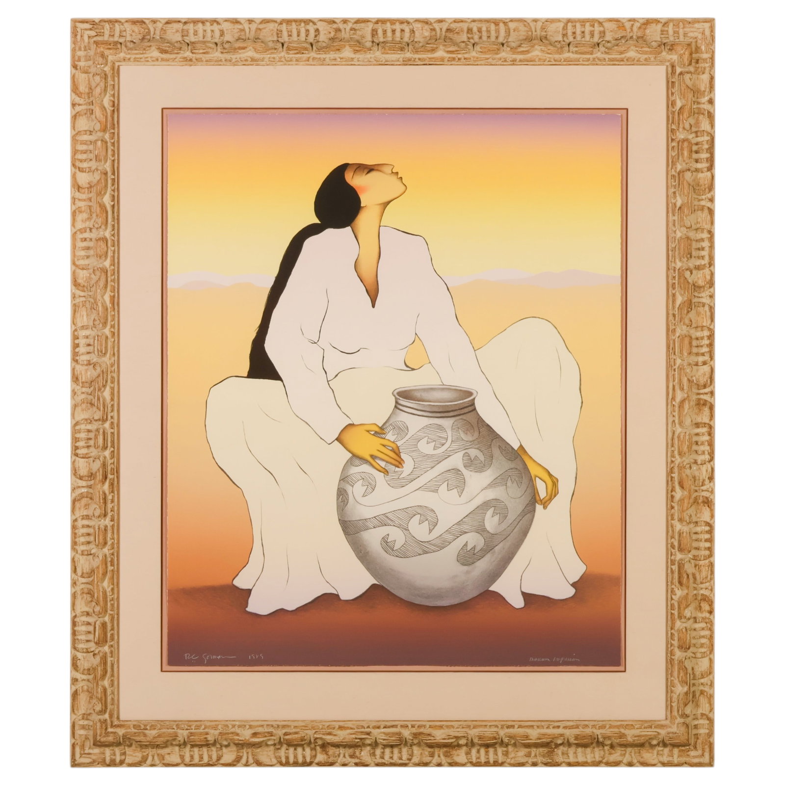 R.C. Gorman 1931-2005 "Salina" Lithograph SIGNED (1 of 8)