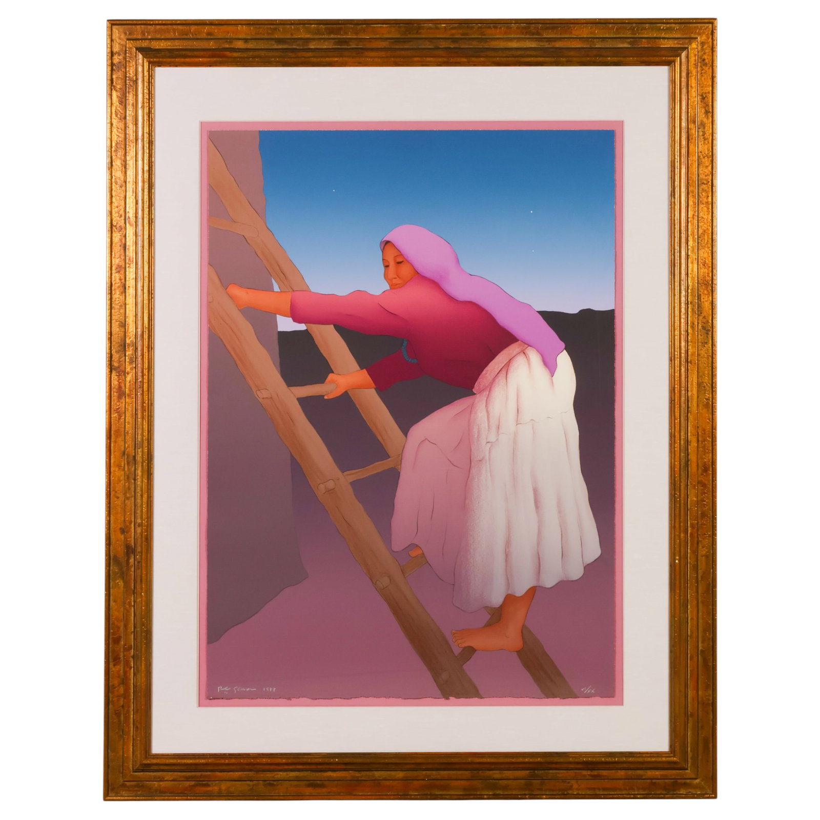R.C. Gorman 1931-2005 "Escalera" Lithograph SIGNED (1 of 8)