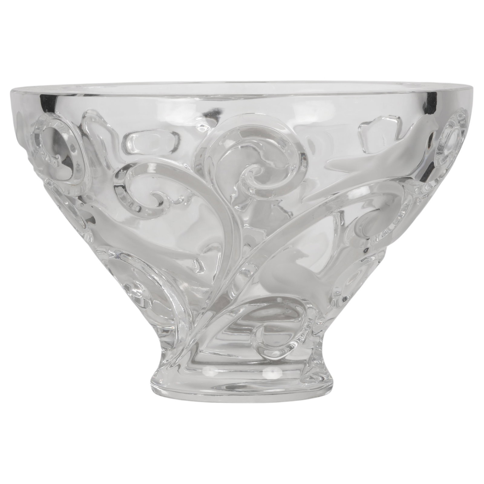 Lalique France "Verone" Crystal Centerpiece Bowl (1 of 6)