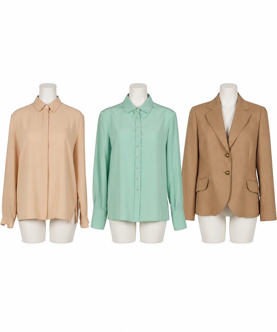 Burberry London Woman's Suit & Dress Tops 3pc LOT (1 of 14)