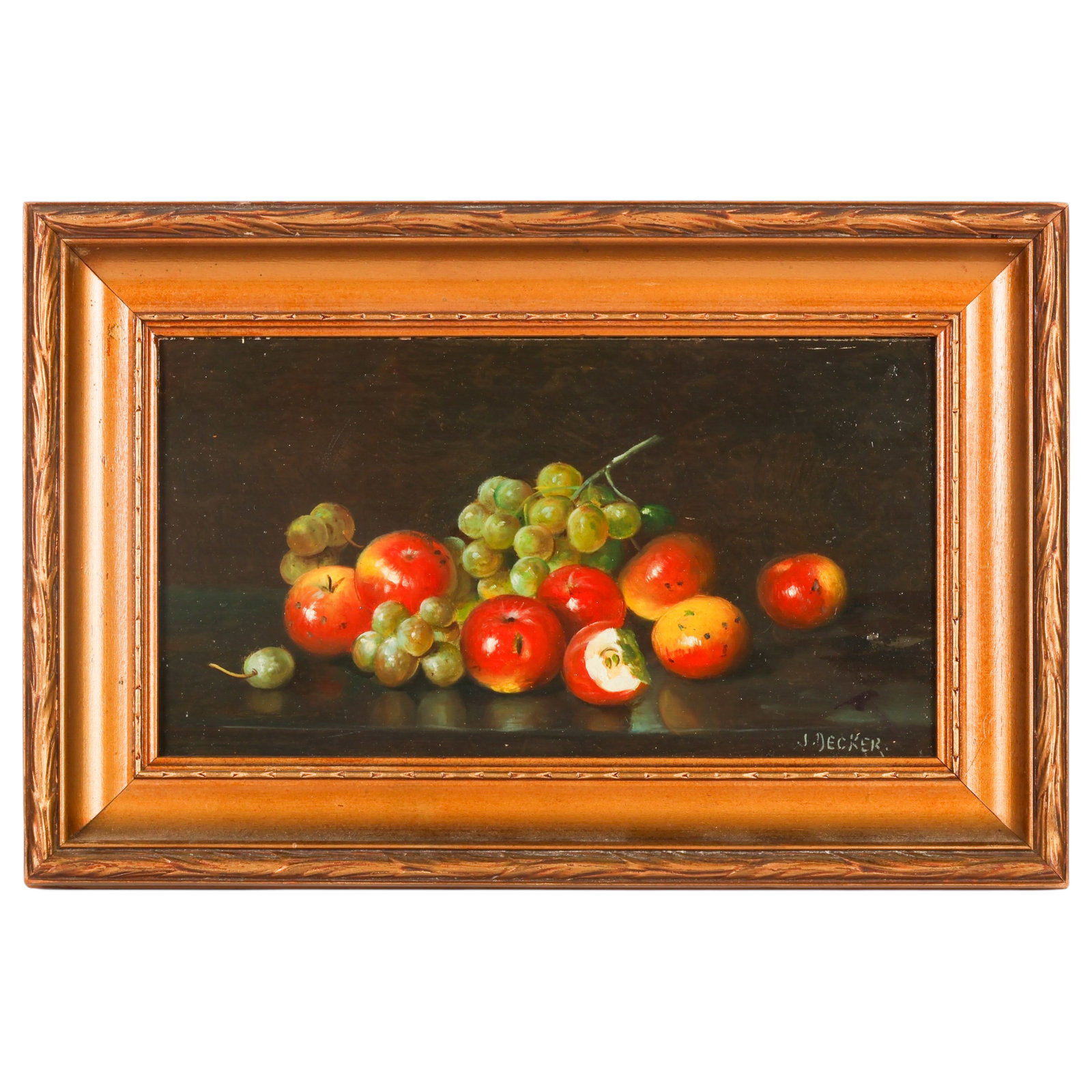 Joseph Decker 1853-1924 Still Life Fruits Painting (1 of 7)