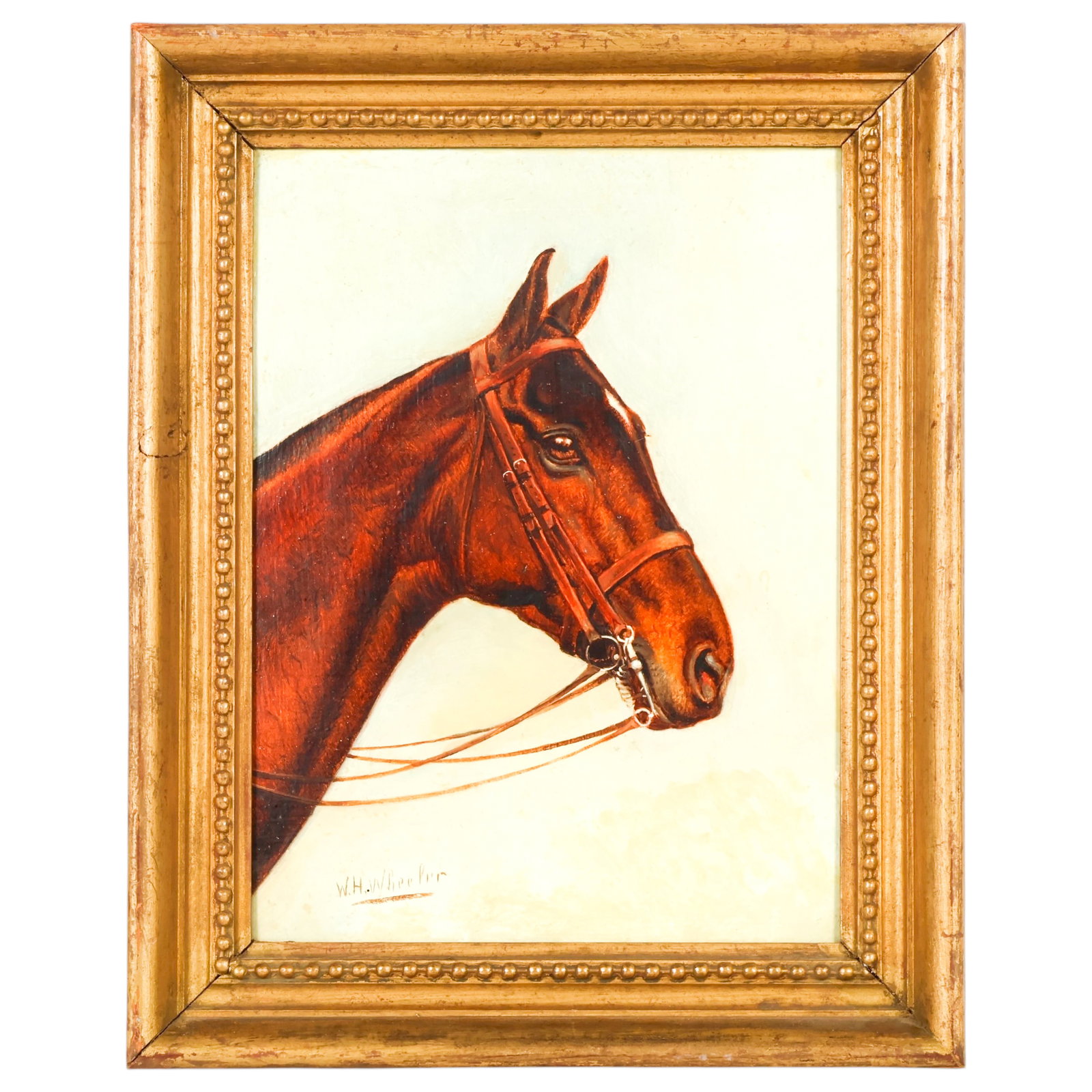 Walter Herbert Wheeler (1868-1960) Horse Painting (1 of 8)